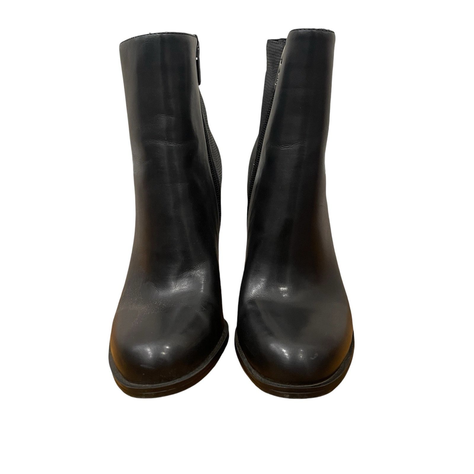 Sam Edelman Circus by Sam Edelman Black Croc Embossed Bootie Size 8.5 Size US 8.5 / IT 38.5 - 2 Thumbnail