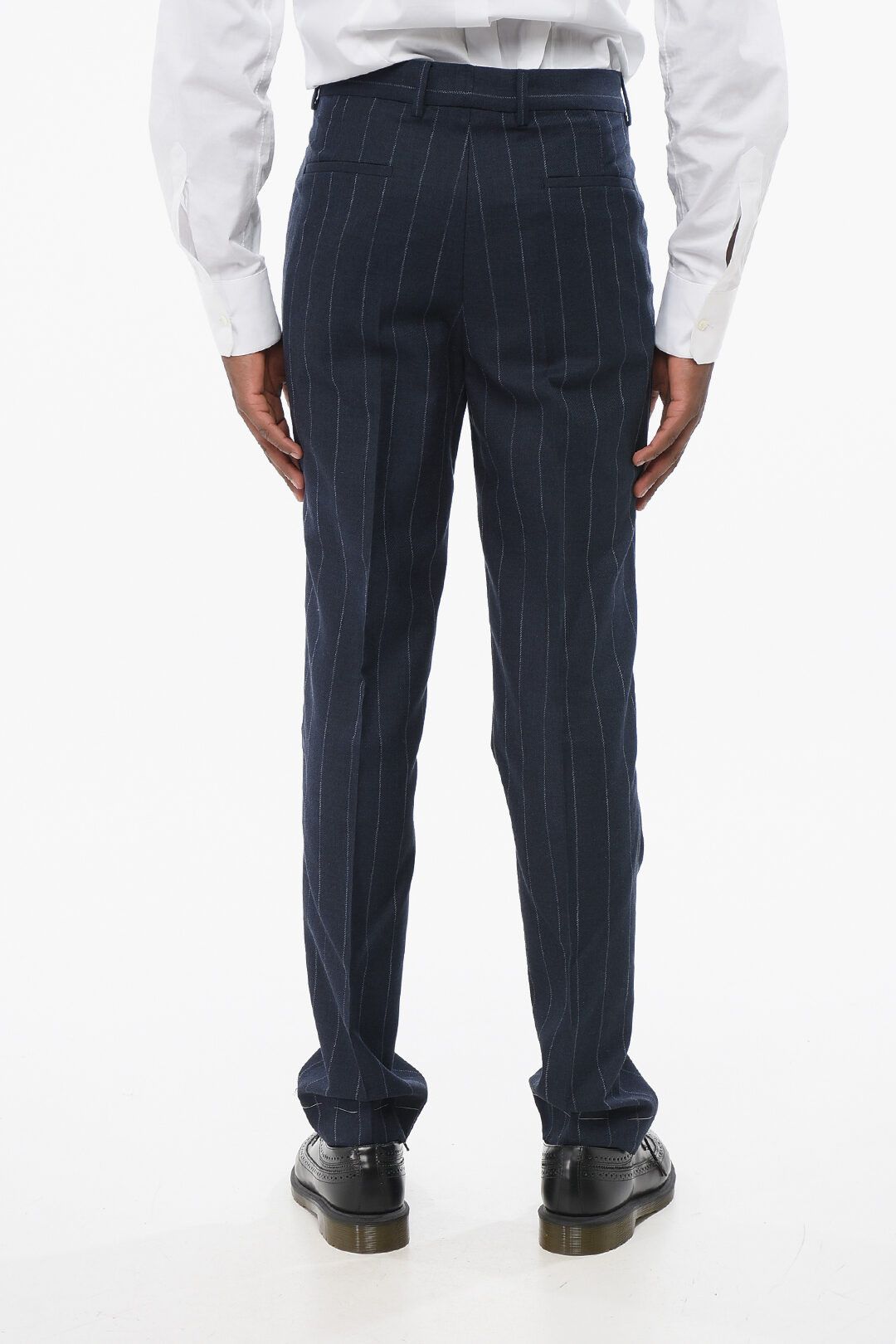 Brunello Cucinelli og1mm0725 3-Pocketed Cotton Blend Suit in Blue Size US S / EU 44-46 / 1 - 6 Thumbnail