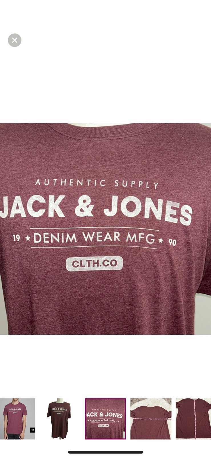 Jack & Jones Jack and jones XL graphic tee Size US XL / EU 56 / 4 - 4 Thumbnail