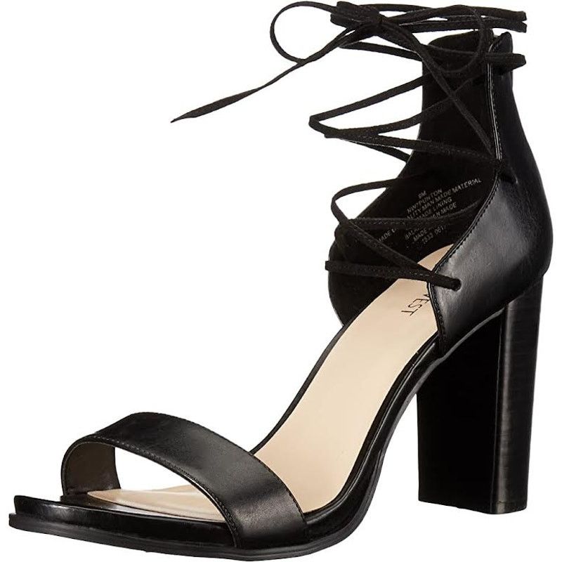 Nine West Nine West | Women's PUNTON Heeled Sandal Lace-Up | NWOT Size US 8.5 / IT 38.5 - 1 Thumbnail