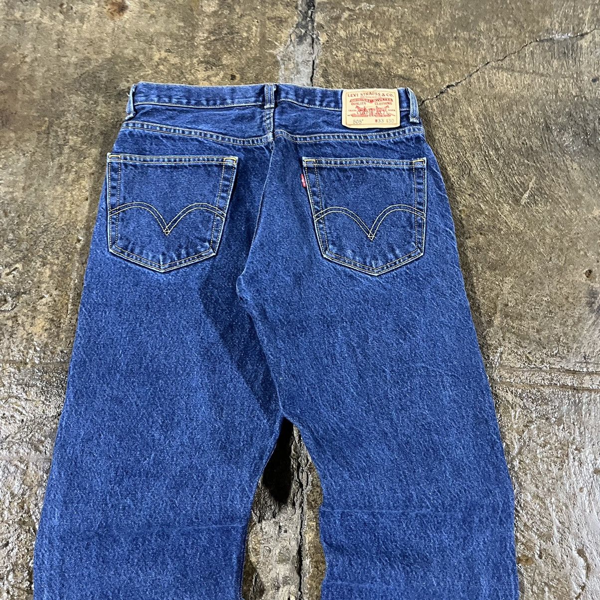 Levi's × Vintage Crazy Vintage Y2K Levi's 505 Jeans Essential Skater Unique Size US 32 / EU 48 - 3 Thumbnail