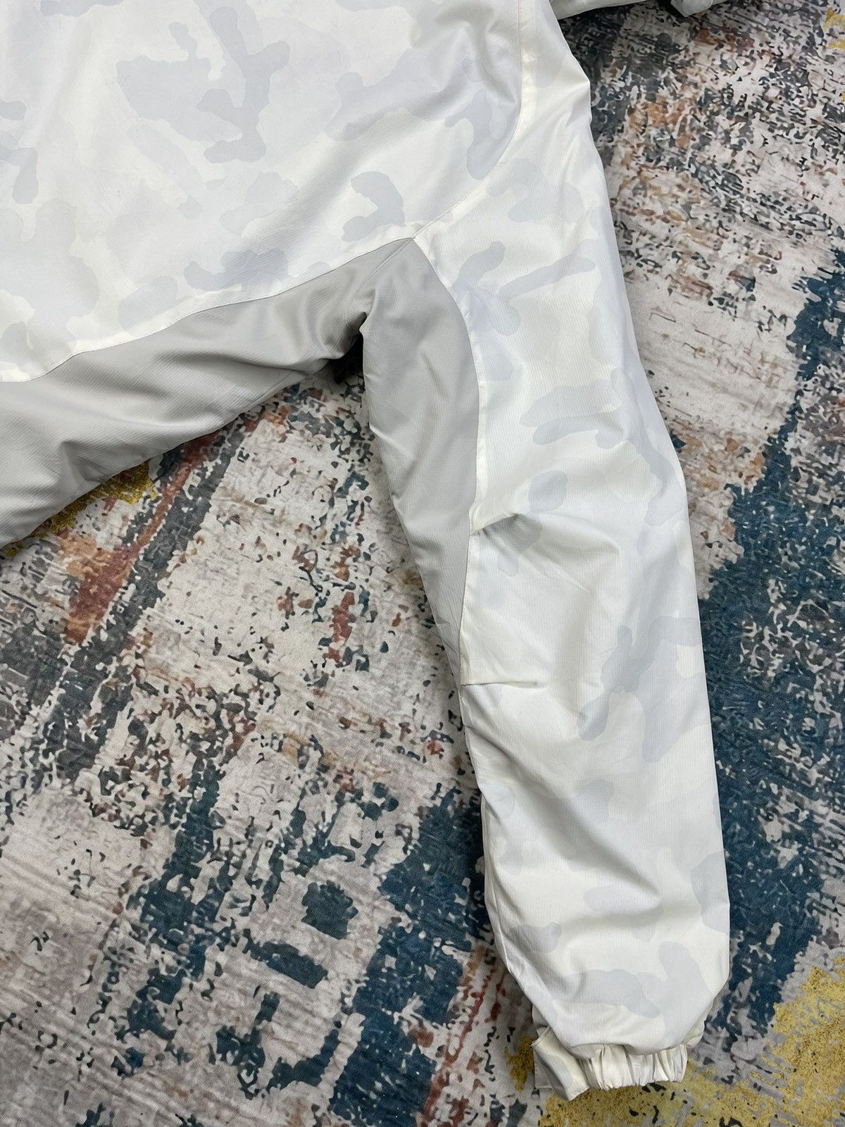 Japanese Brand Fieldcore Three Avirity White Camo Weather Jackets Size US L / EU 52-54 / 3 - 8 Thumbnail