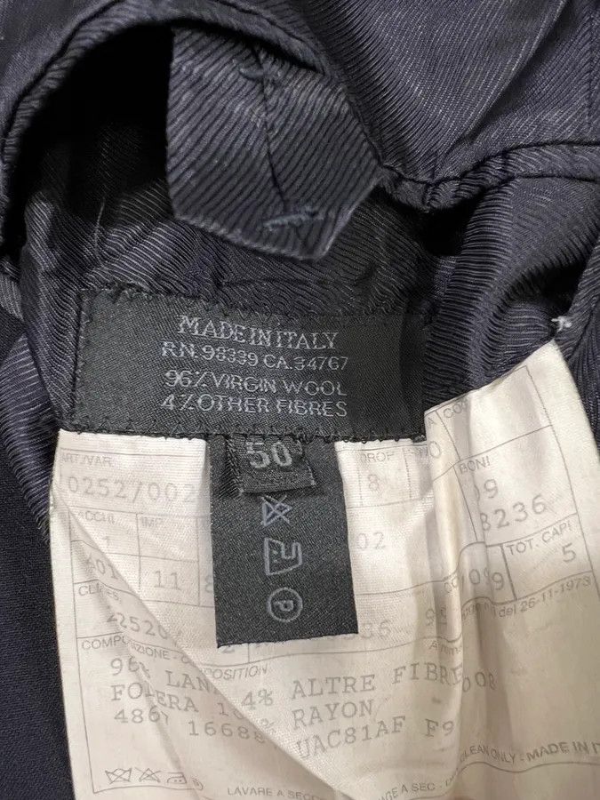 Prada × Vintage 2000s Prada Wool Navy Blazer Size US M / EU 48-50 / 2 - 4 Thumbnail