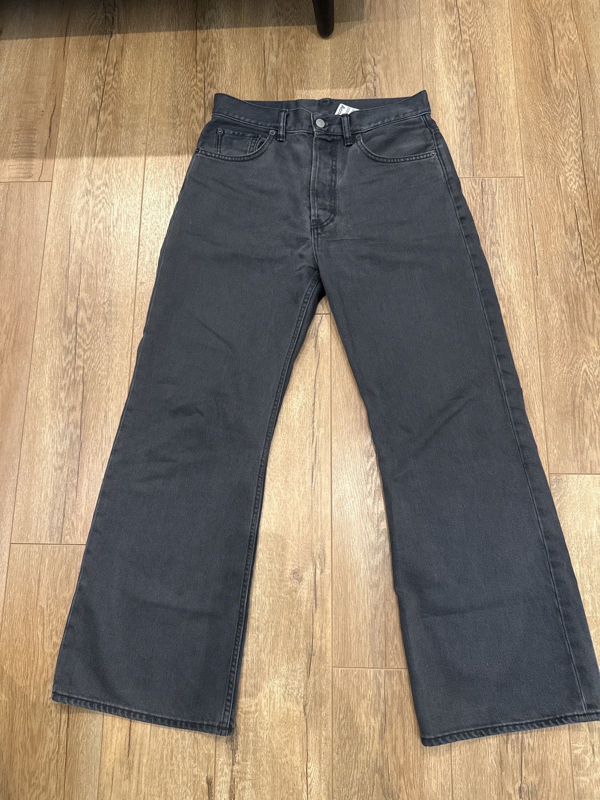 Acne Studios Acne Studios 2021M faded black denim Size US 29 - 1 Thumbnail
