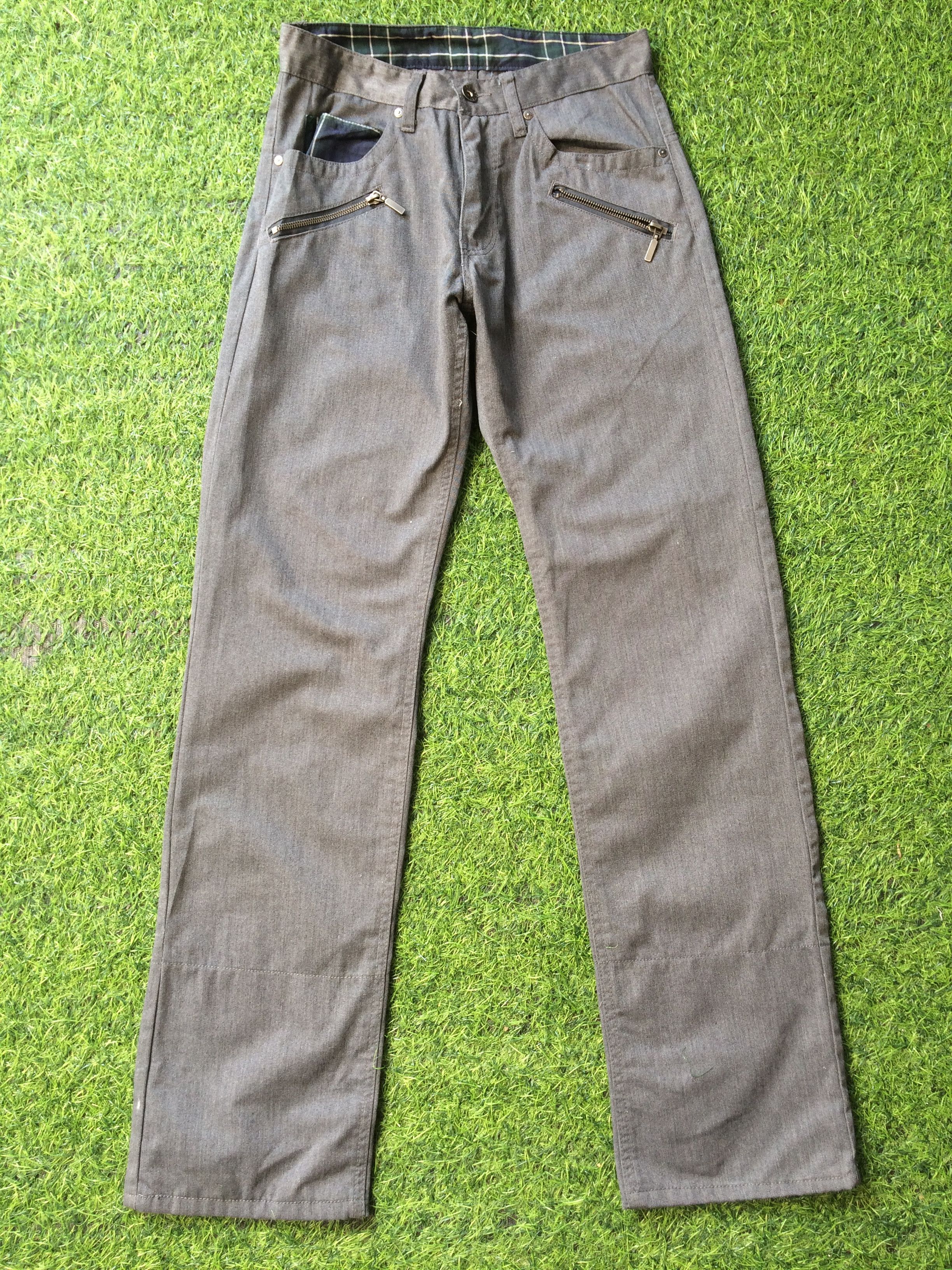 Japanese Brand Japanese Multi Zipper Pants #D-364 Size 24" / US 00 / IT 34 - 3 Thumbnail