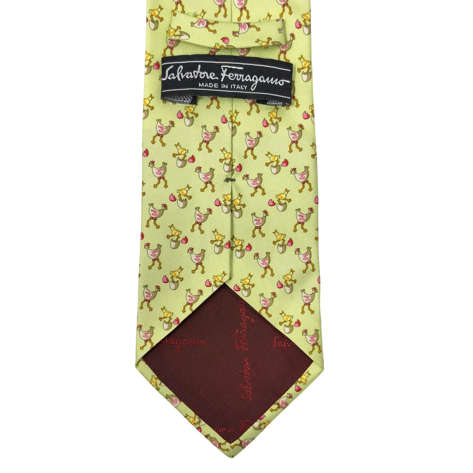 Salvatore Ferragamo Salvatore Ferragamo ‘Chicken’ Tie Size ONE SIZE - 4 Thumbnail
