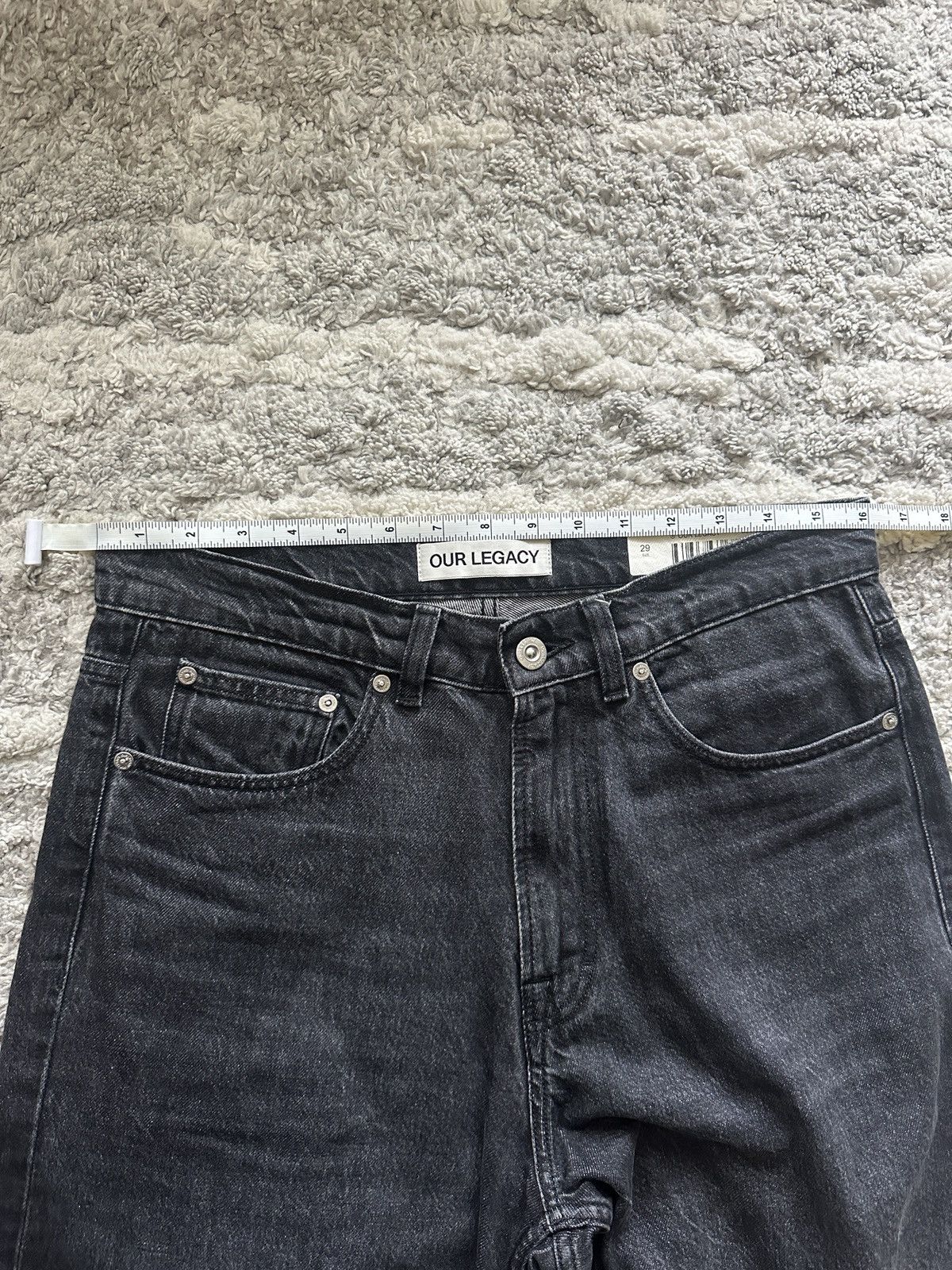 Our Legacy Our Legacy Third Cut Supergrey Size US 29 - 11 Thumbnail