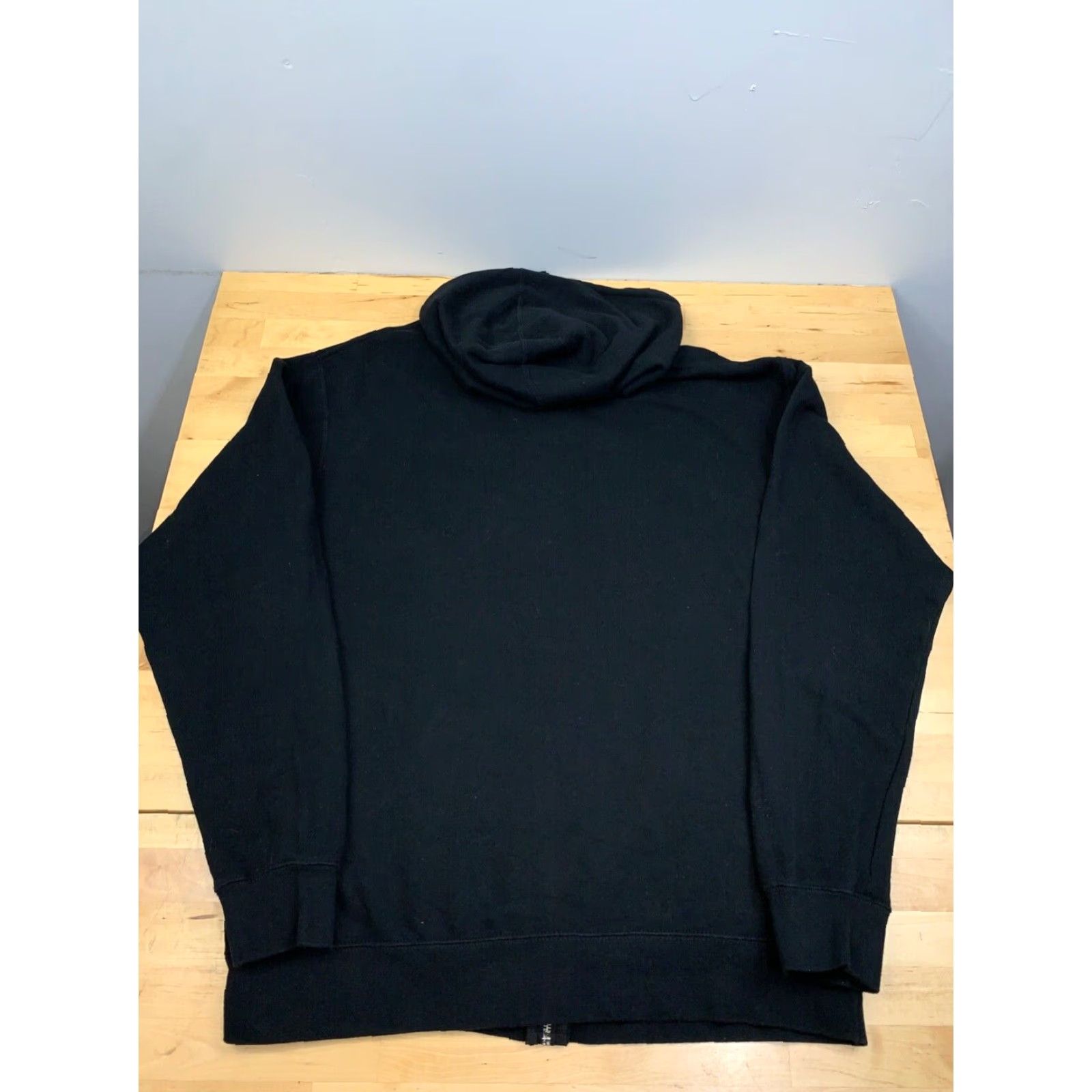 Vintage Forgotten Saints Jacket Mens L Black Rock & Roll Full Zip Hooded #9580 Size US L / EU 52-54 / 3 - 8 Thumbnail