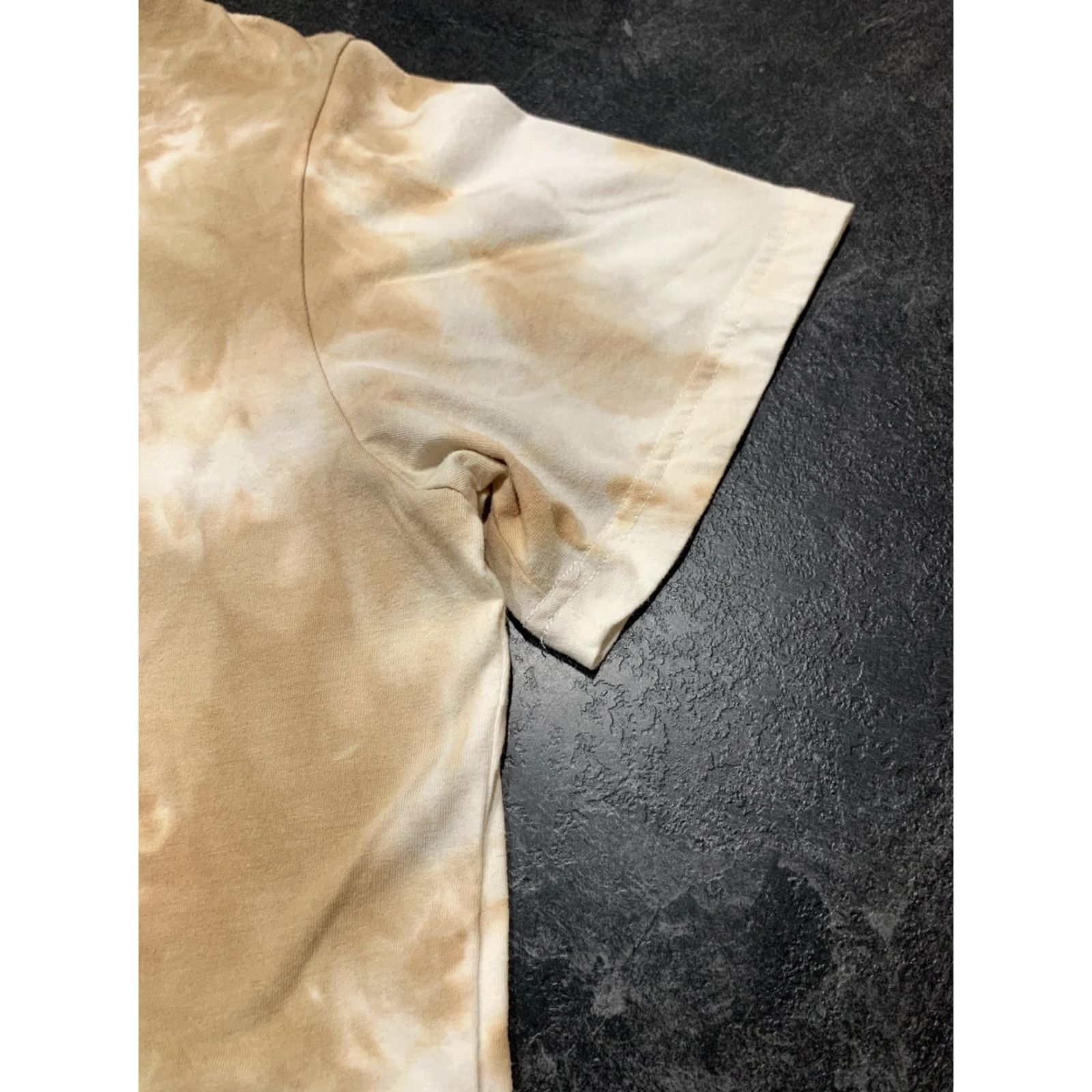 Vintage KISS T-Shirt Tie Dye Brown White Men Large Crew Neck Short Sleeve Band Rock Music Official Merchandise Size US L / EU 52-54 / 3 - 3 Thumbnail
