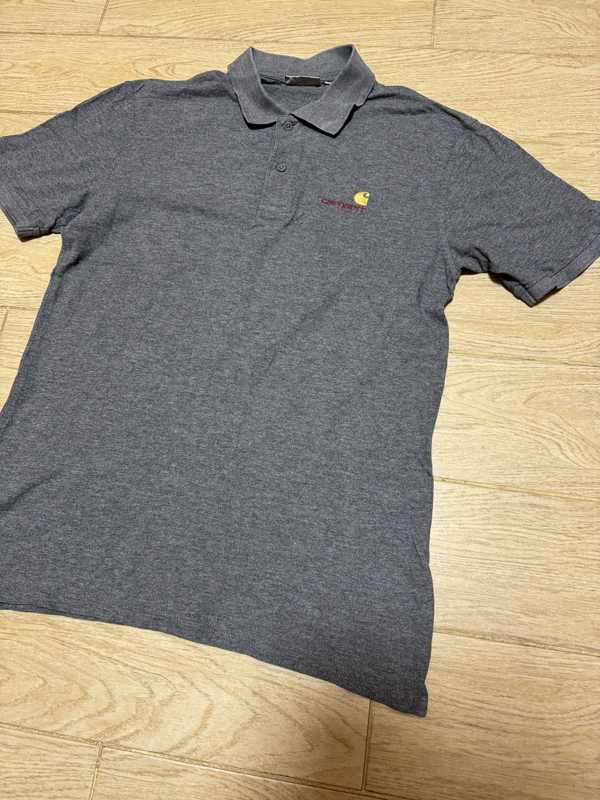 Carhartt × Polo Ralph Lauren Vintage Carhartt Polo Ralph Lauren style distressed polo Size US XL / EU 56 / 4 - 3 Thumbnail