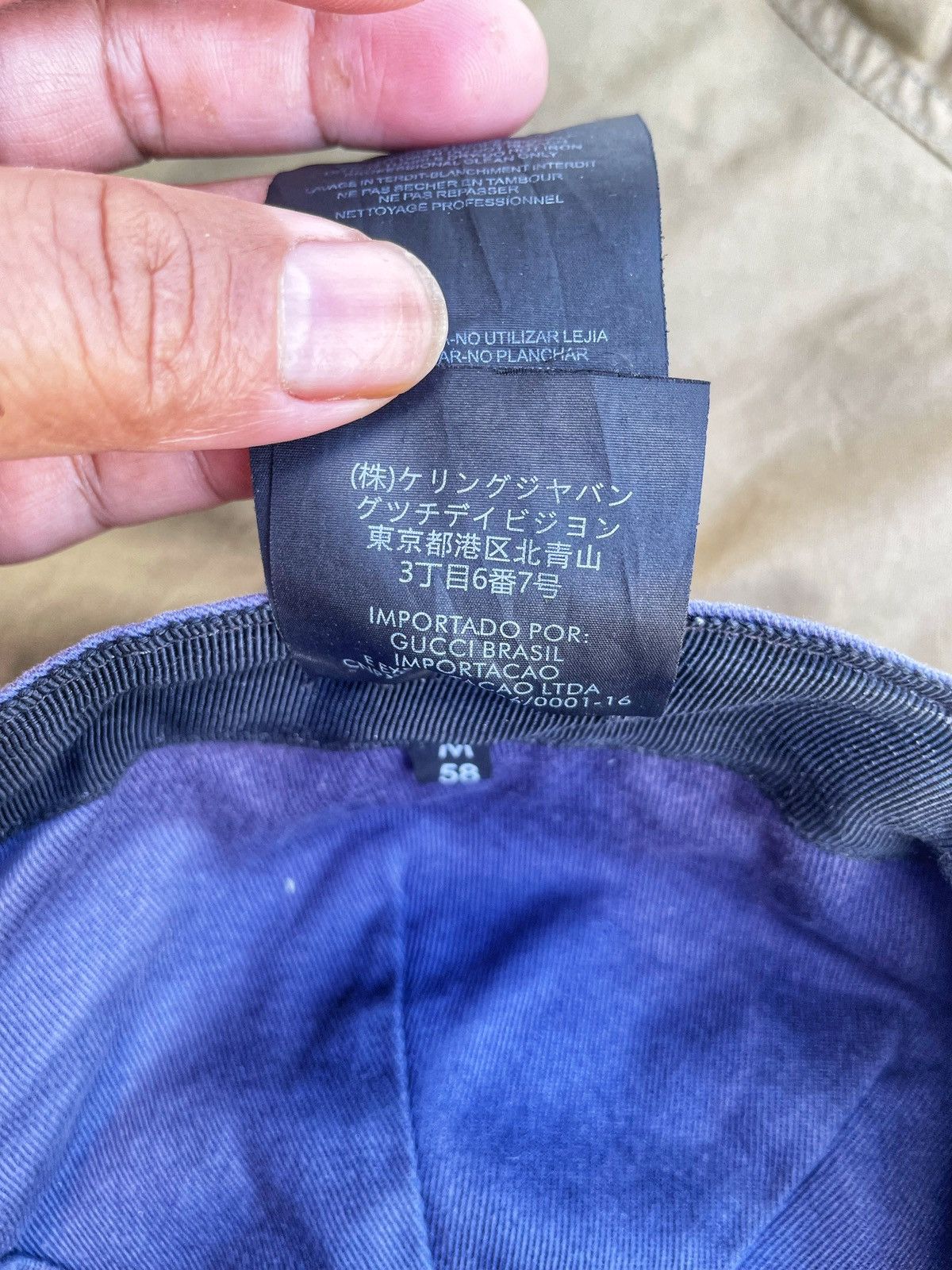 Gucci Vintage Used Gucci Cap Short Brim . Size ONE SIZE - 7 Thumbnail
