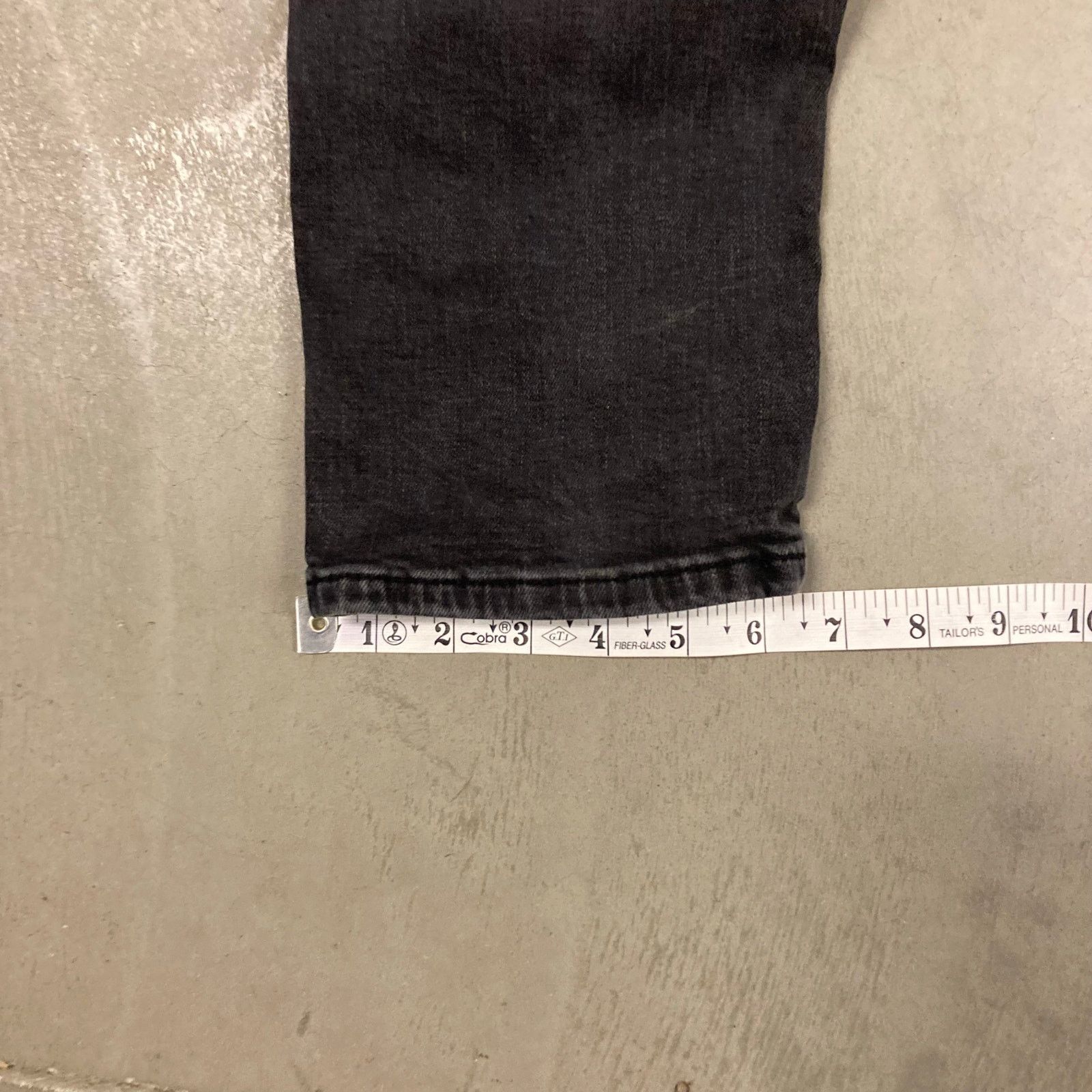 Vintage × Wrangler Y2K faded wrangler black Jeans 34x34 Size US 34 / EU 50 - 4 Thumbnail