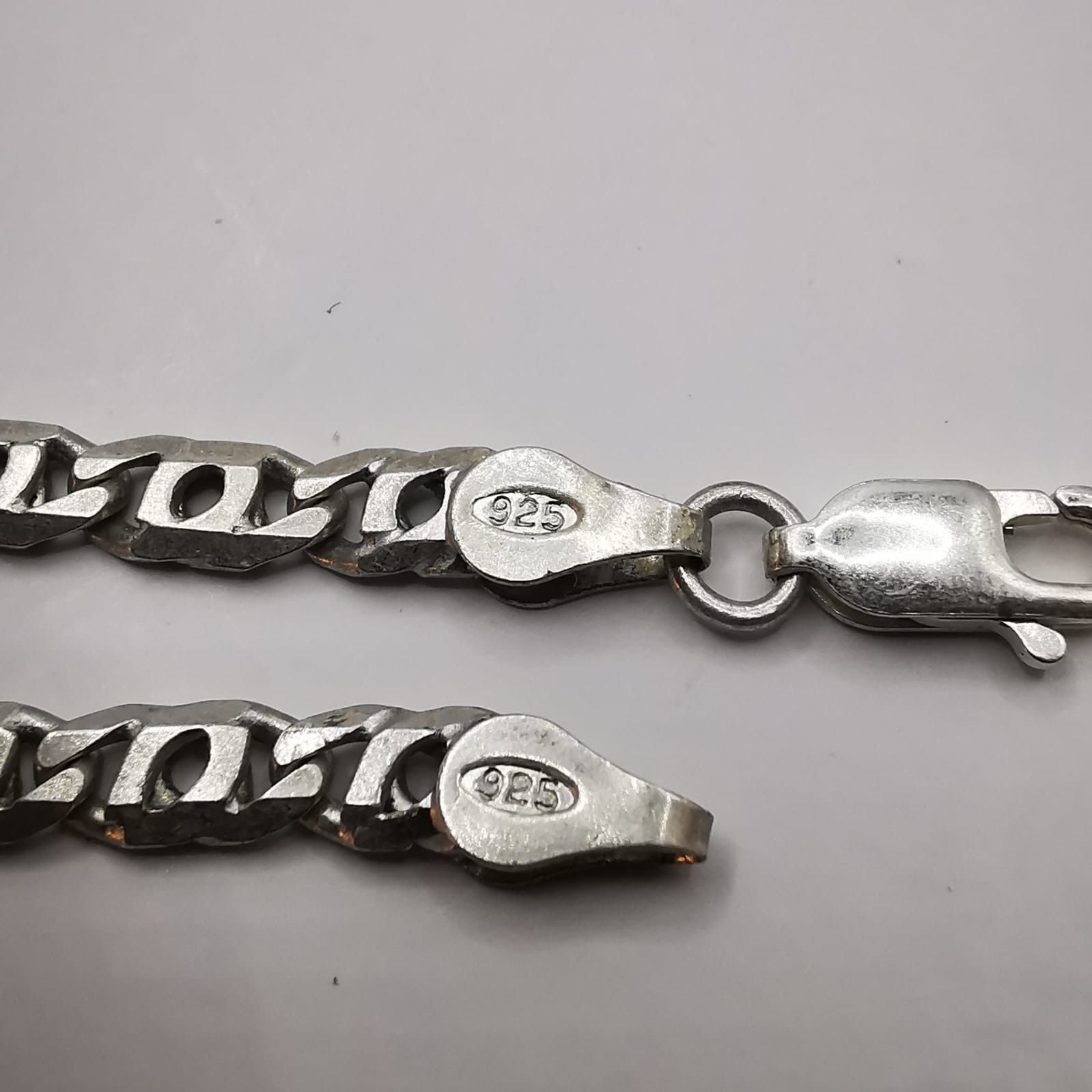 Sterling Silver Vintage Jewelry Chain, 925 Sterling Silver, Signed 13,97g Size ONE SIZE - 7 Thumbnail