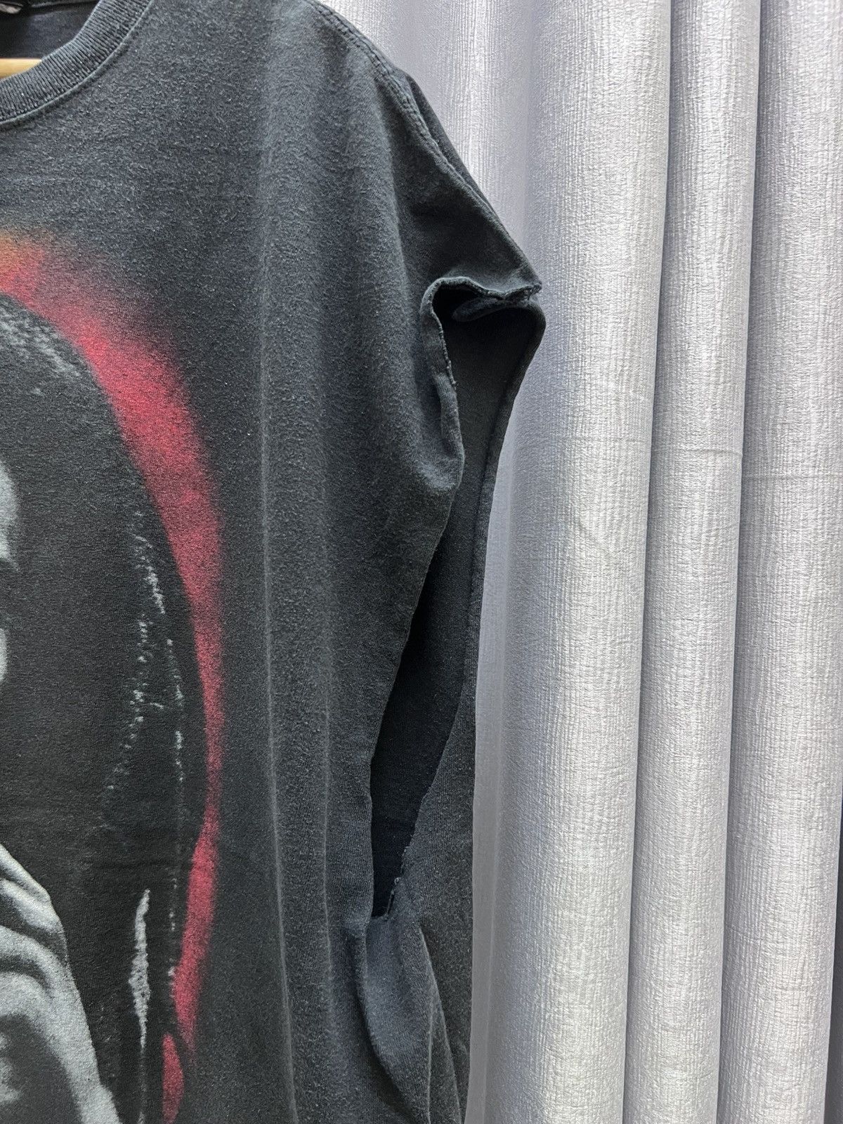 Bob Marley Vintage Thrashed Faded Bob Marley Distressed Sleeveless Tee Size US XXL / EU 58 / 5 - 4 Thumbnail