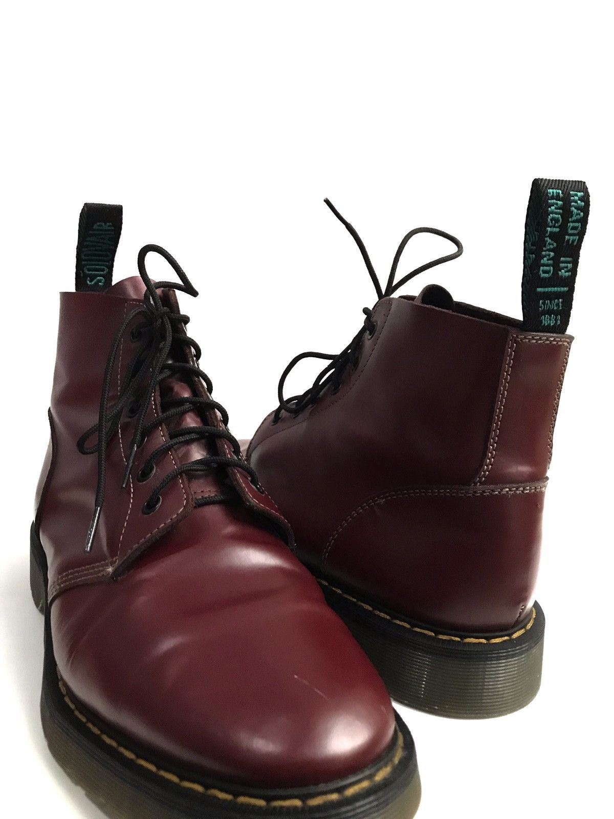 Moon Boot × Other UK × Solovair Solovair Hawkins 6 Eye Astronaut Boots Formal Leather Shoes Size US 9 / EU 42 - 5 Thumbnail