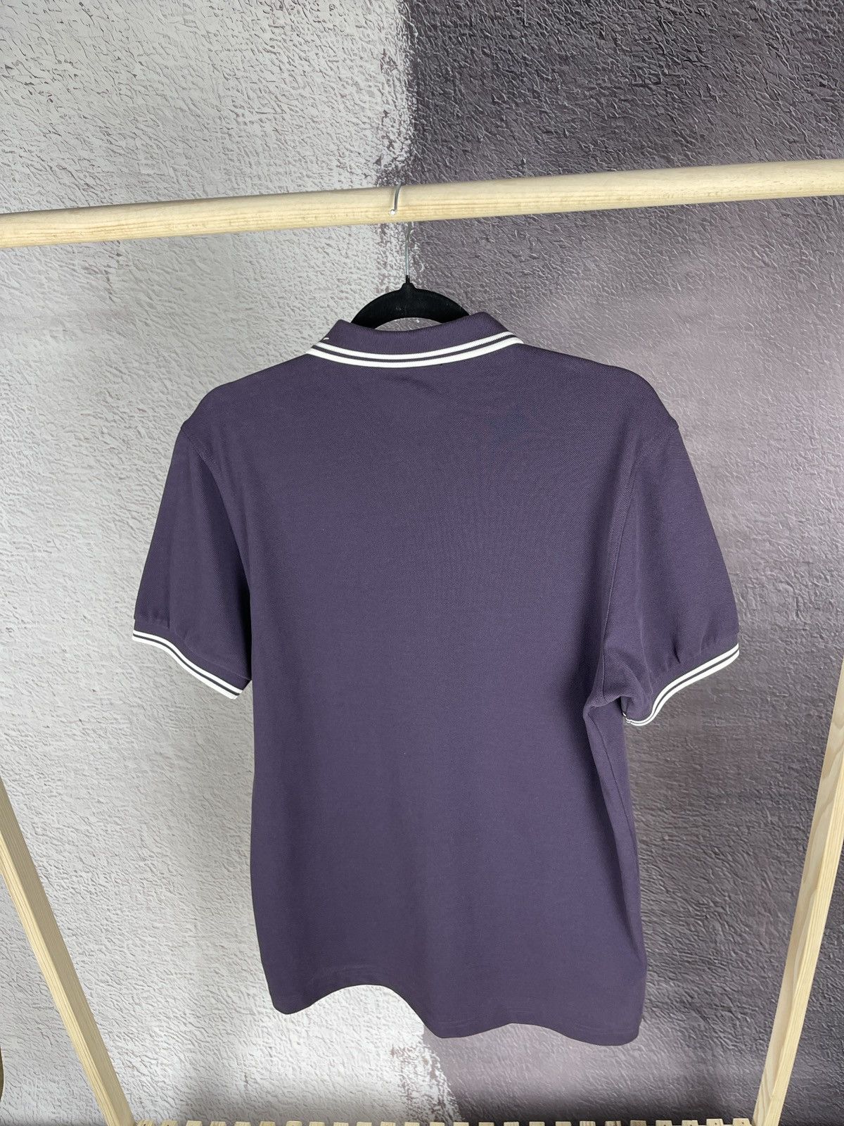 Fred Perry Fred Perry violet striped polo tee shirt Size US M / EU 48-50 / 2 - 8 Thumbnail