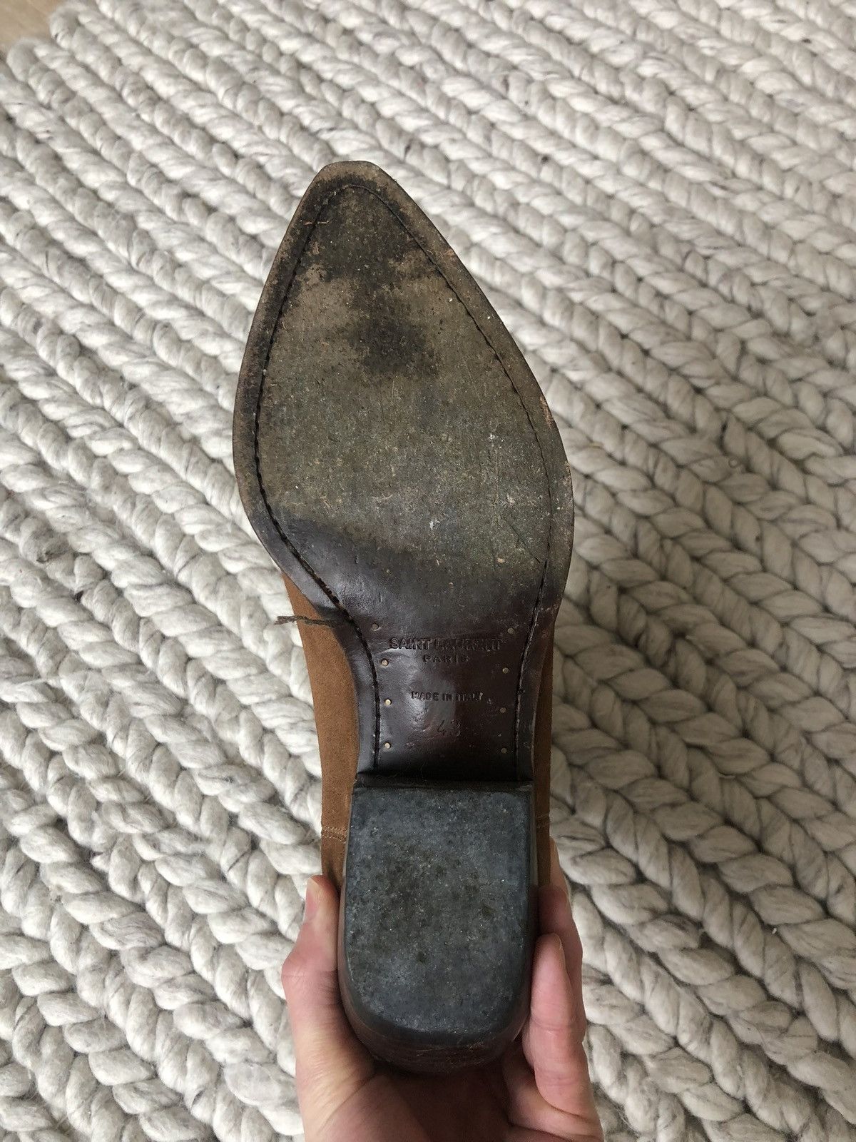 Saint Laurent Paris Lukas Boot in Suede Size US 10 / EU 43 - 5 Thumbnail