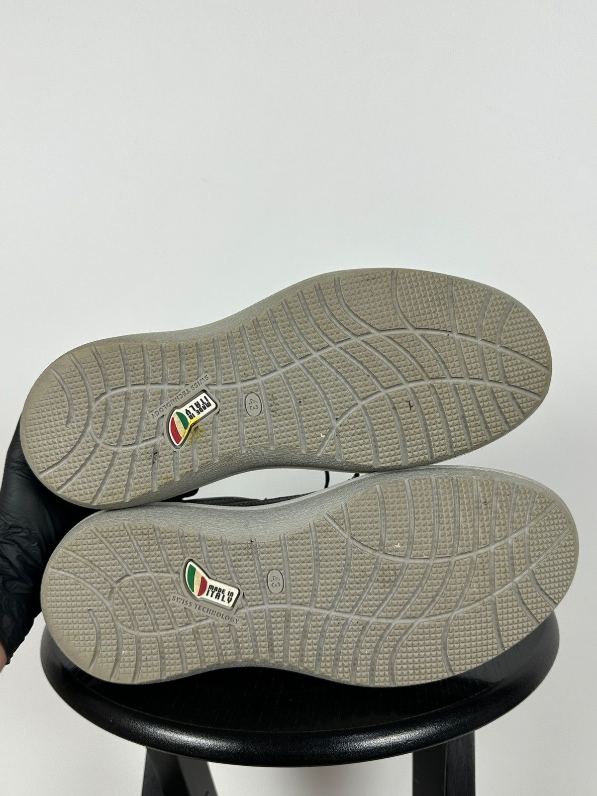 Kybun Kybun Gray Leather Orthopedic Comfort Sneakers Size US 9.5 / EU 42-43 - 24 Thumbnail