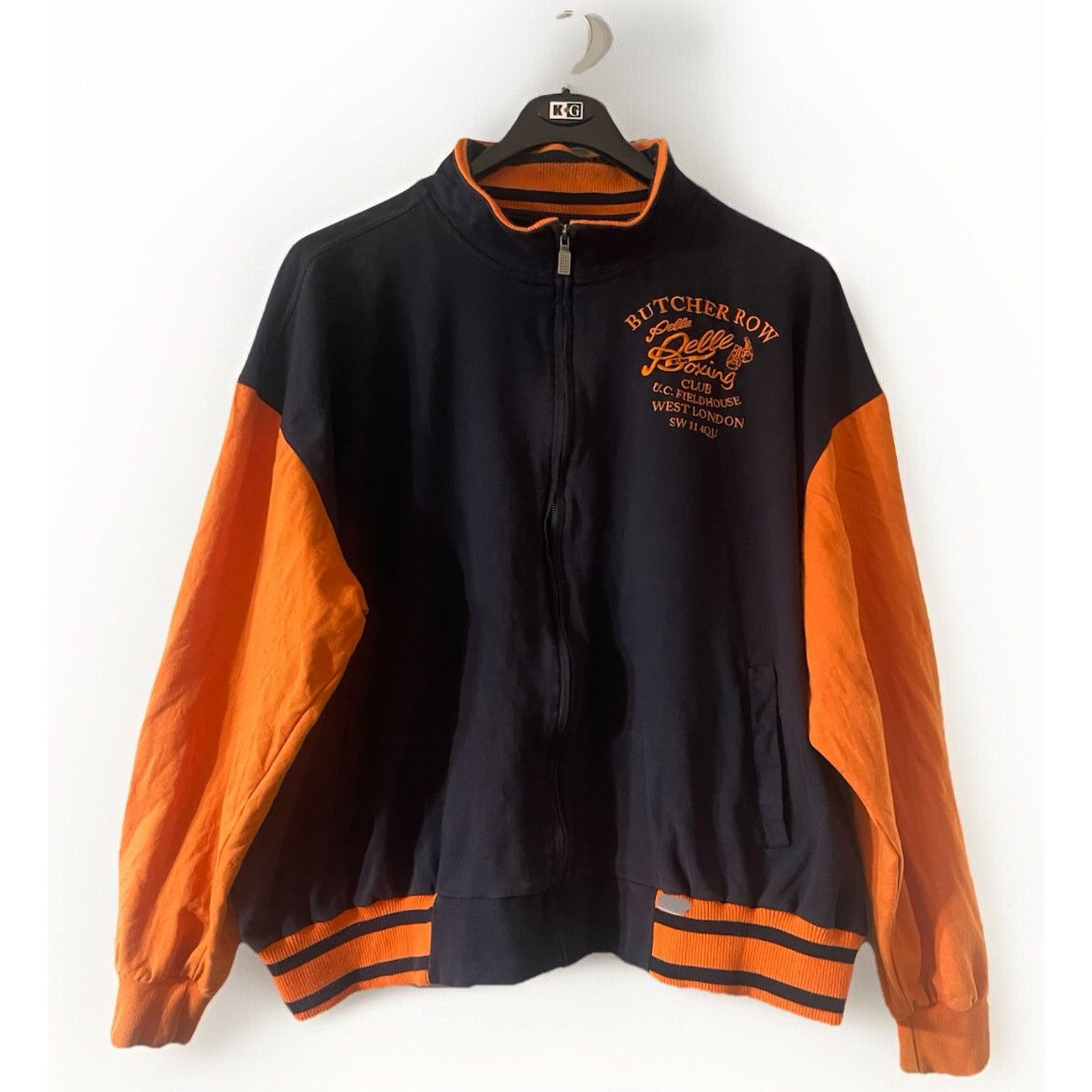 Pelle Pelle RARE Pelle Pelle Butcher Row Boxing Club Varsity Jacket Size US XXL / EU 58 / 5 - 1 Thumbnail