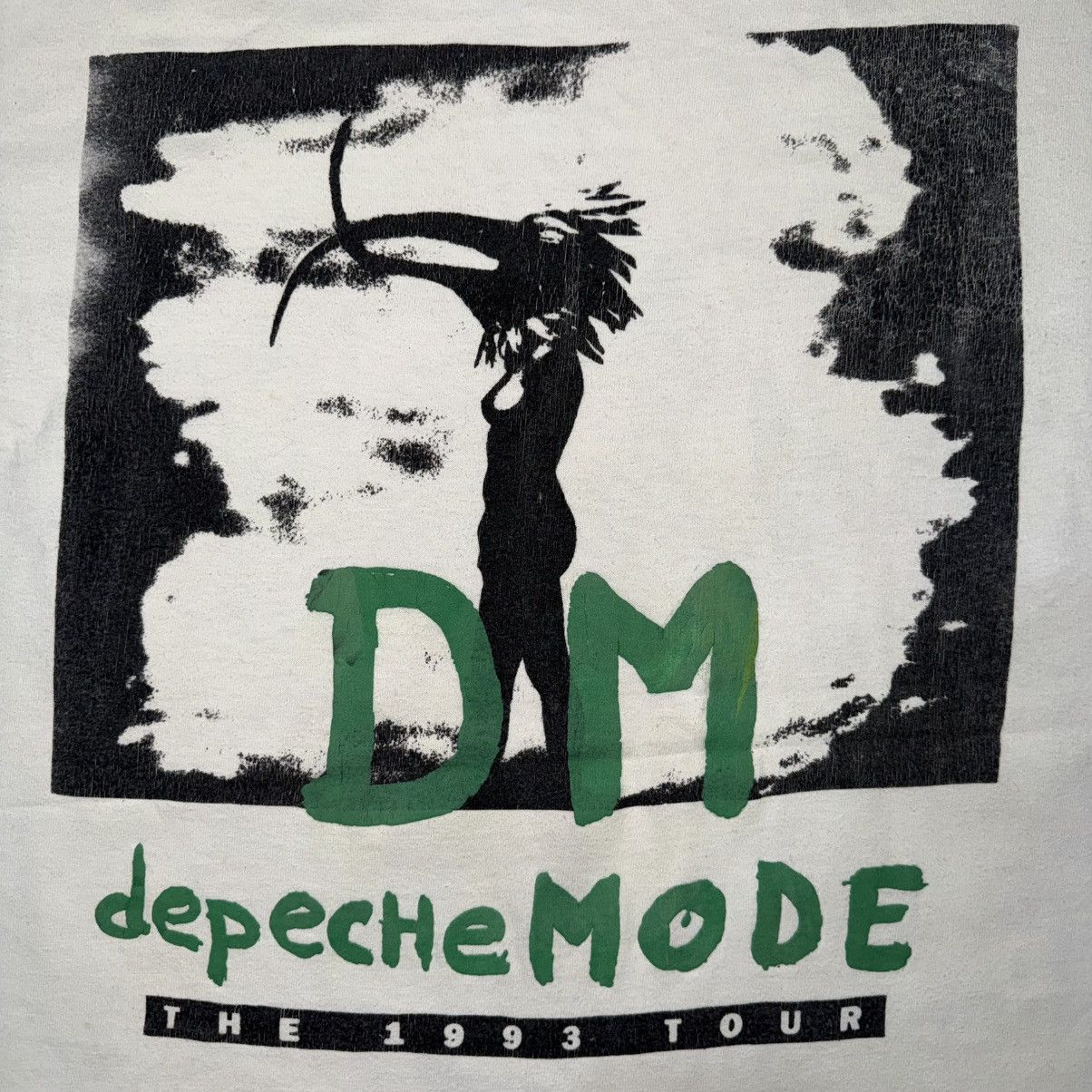 Band Tees VTG 90S DEPECHE MODE THE 1993 TOUR Size US XL / EU 56 / 4 - 5 Thumbnail