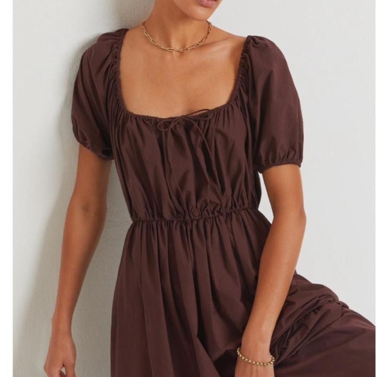 Matteau Matteau Drawcord Midi / Maxi Dress Size XS / US 0-2 / IT 36-38 - 2 Thumbnail