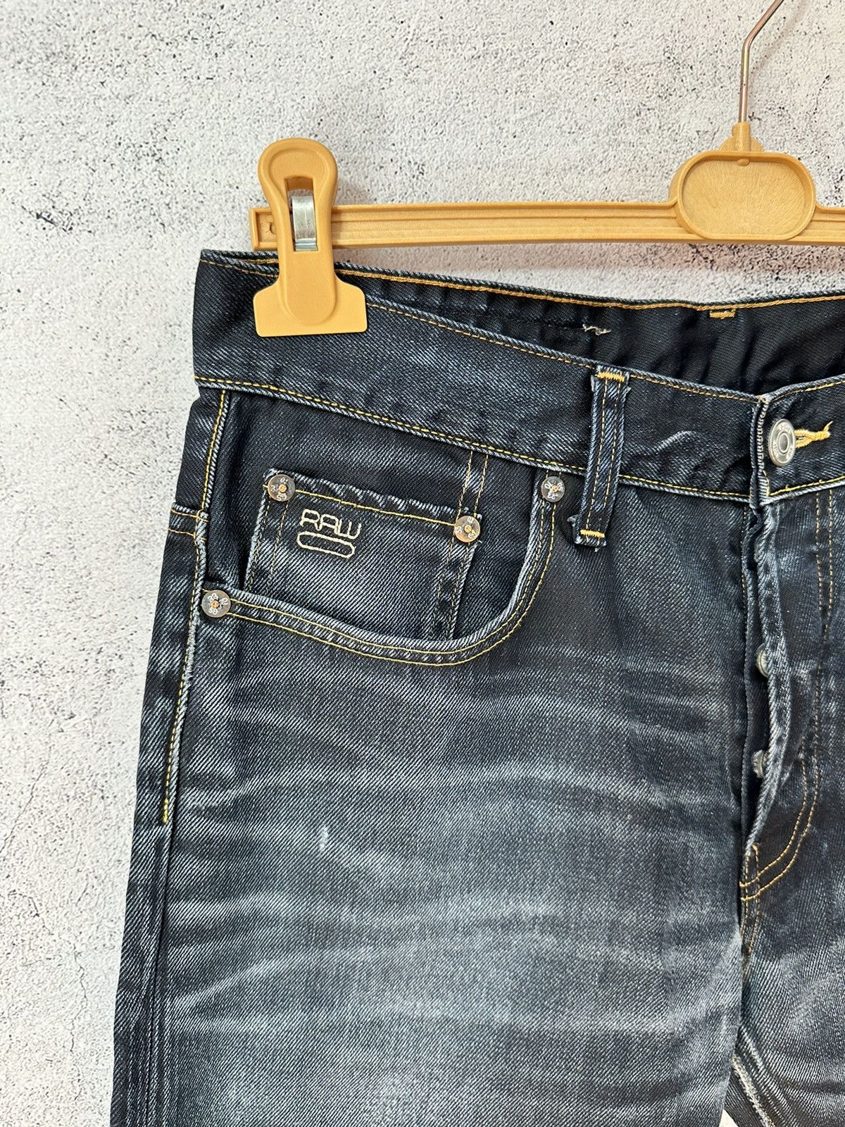 G-Star Vintage G Star Raw Denim Jeans Size US 33 - 6 Thumbnail