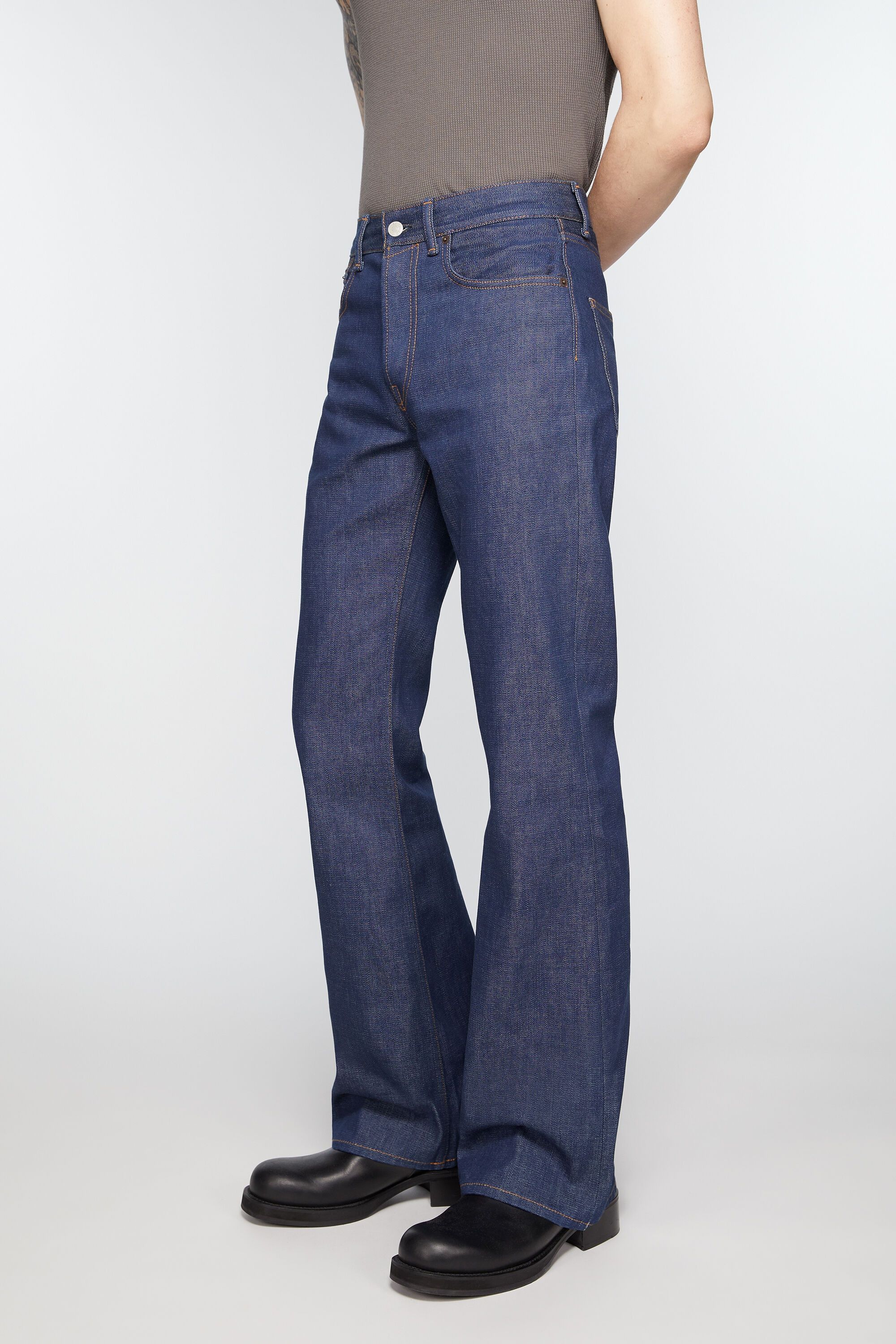 Acne Studios Acne Studios 1992m RW Indigo bootcut denim pants Size US 32 / EU 48 - 8 Thumbnail