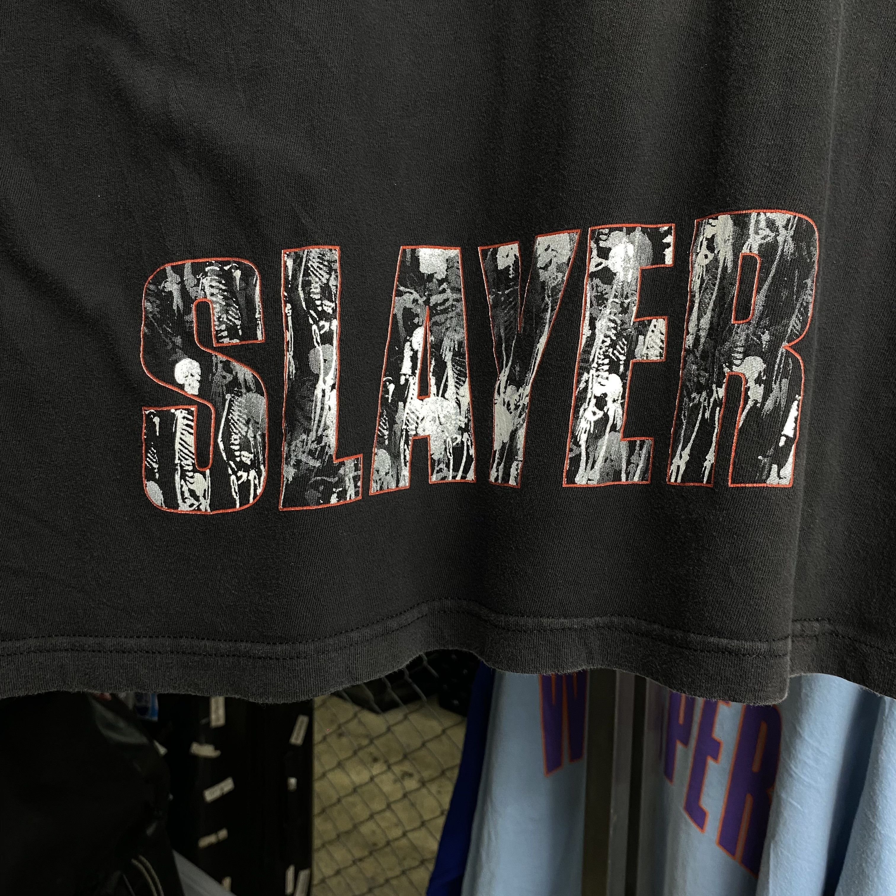 Band Tees SLAYER Vintage 90s Shirt Size US XL / EU 56 / 4 - 6 Thumbnail