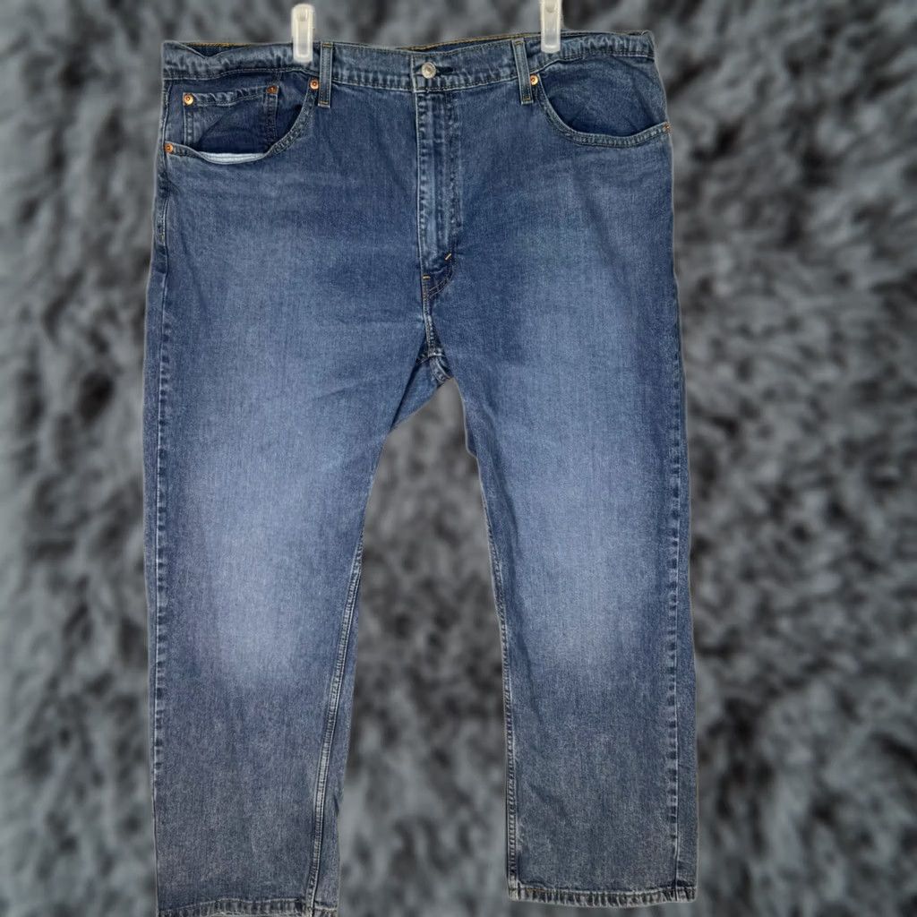 Levi's Levi’s 559 Jeans Men’s 42 x 29 Blue Denim Relaxed Fit High-Rise Straight Leg Jeans Size US 42 / EU 58 - 1 Thumbnail