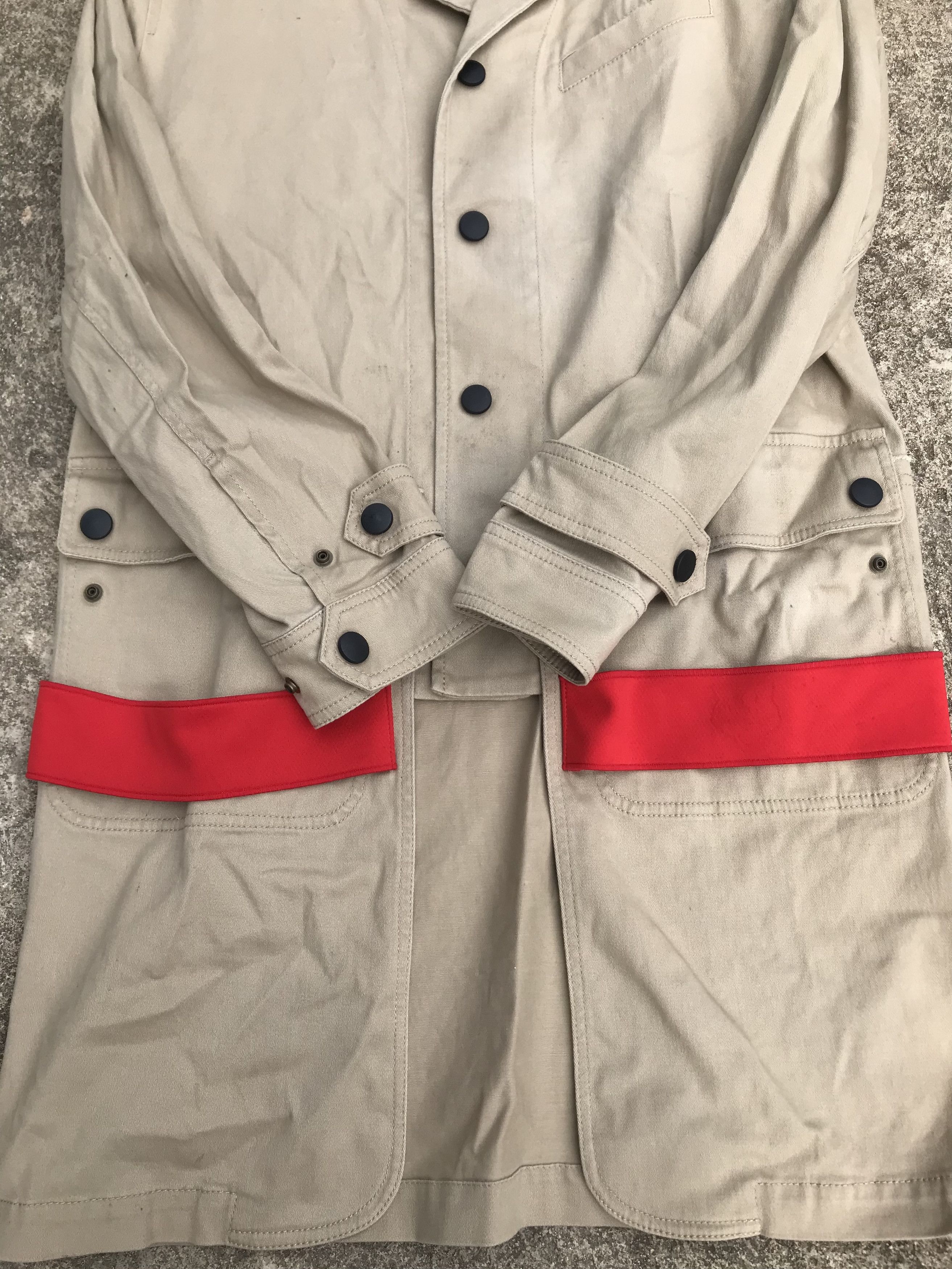 Andrea Pompilio × Japanese Brand × Onitsuka Tiger Onitsuka Tiger x Andrea Pompilio Utility Coat Red Accents Size M / US 6-8 / IT 42-44 - 6 Thumbnail