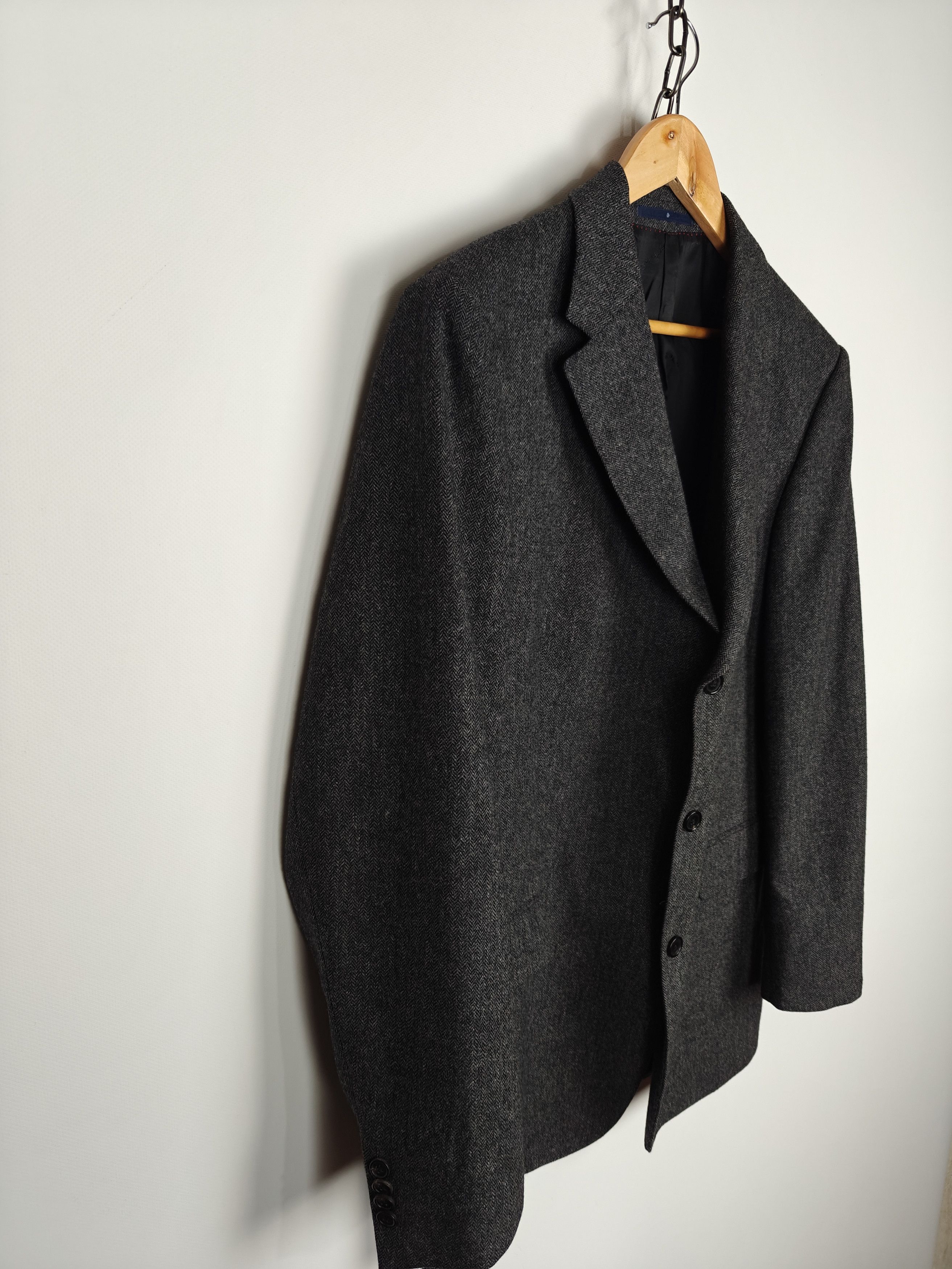 Burberry Burberry Wool Blazer Jacket Gray size XL Size 44R - 3 Thumbnail