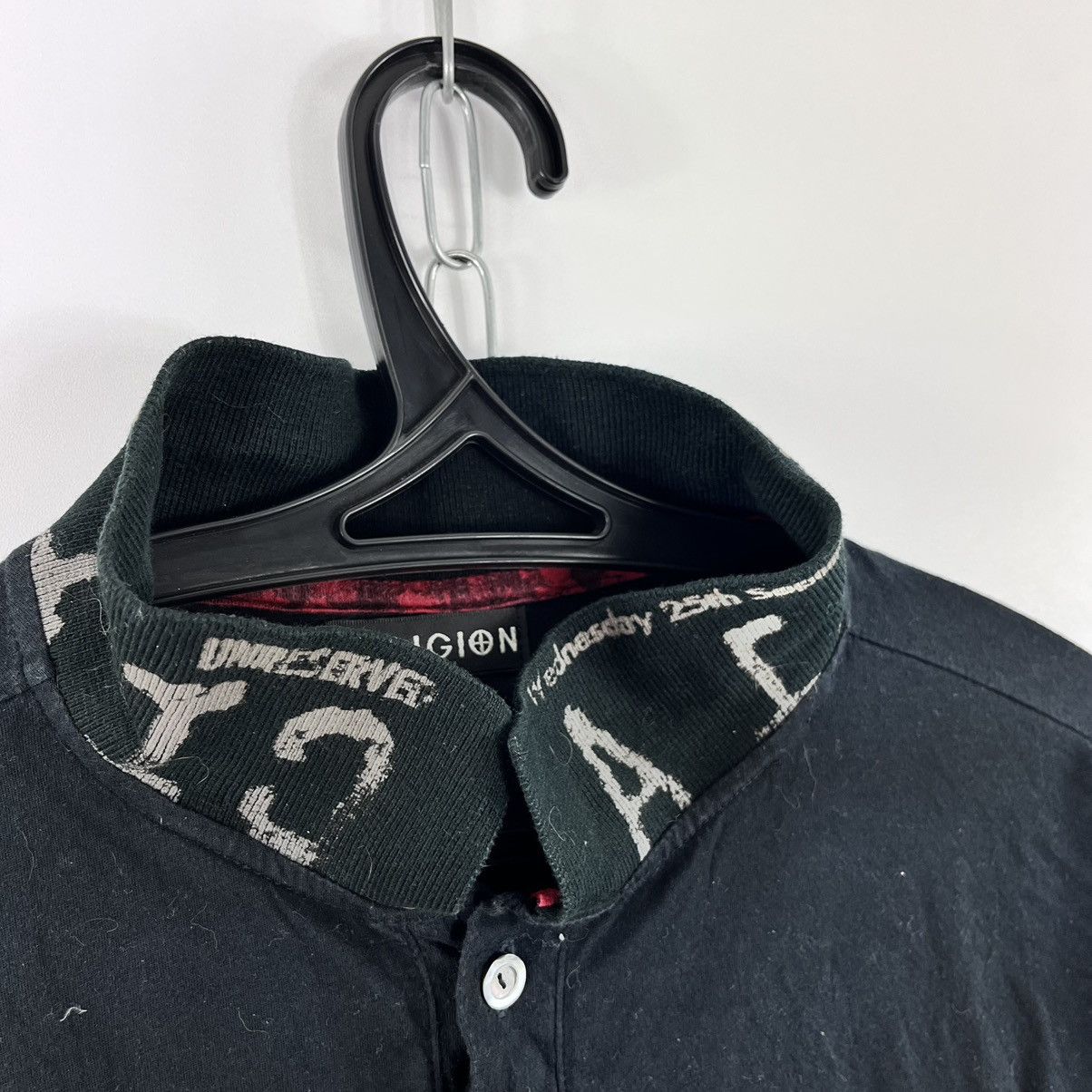 Other Religion LongSleeve Shirt 4Button Back Big Logo Black Size M Size US M / EU 48-50 / 2 - 9 Thumbnail