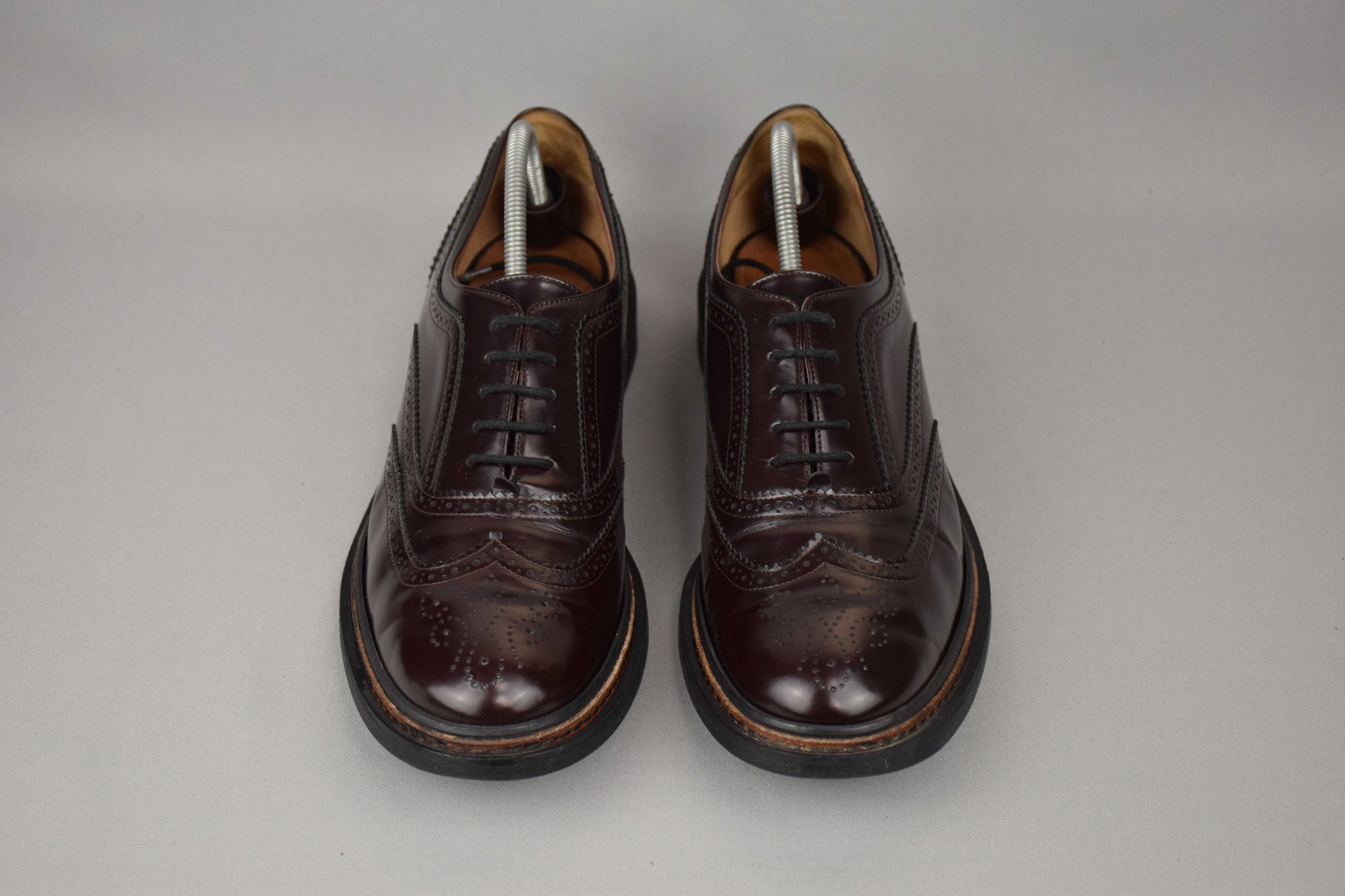 Max Mara × Sportmax SPORTMAX by Max Mara Brogue Leather Shoes US 10 UK 8 EU 41 Size US 10 / IT 40 - 4 Thumbnail