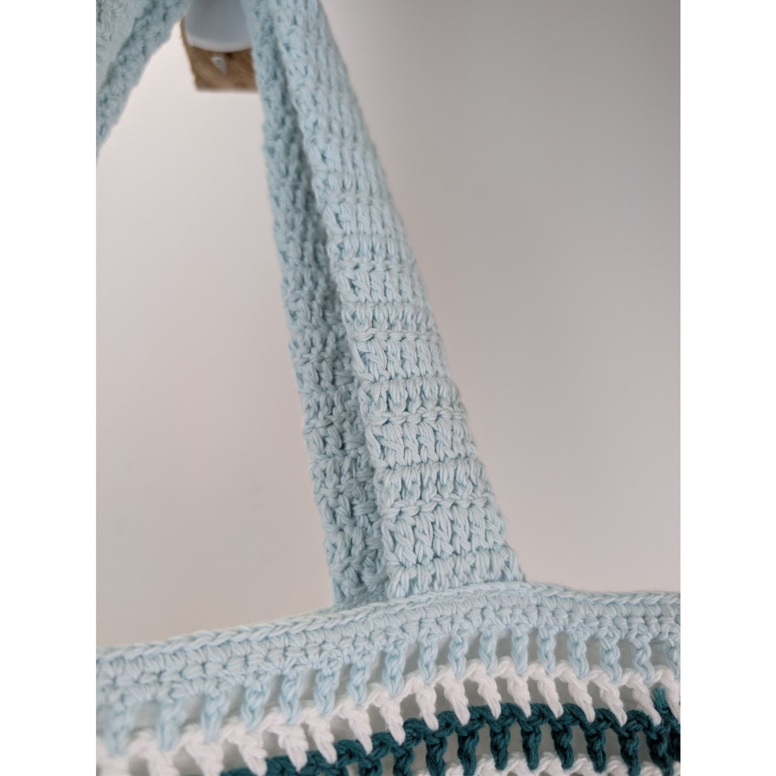 Casablanca o1rshd1 Size: OS / Knit Cotton Crochet Bag in Multicolor Size ONE SIZE - 11 Thumbnail