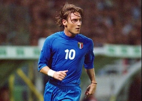 激レア‼️　Kappa　ローマ　10-11　　 トッティ　背番号10　長袖モデル Kappa Rare Italy 2002 World Cup #10 Francesco Totti Kappa