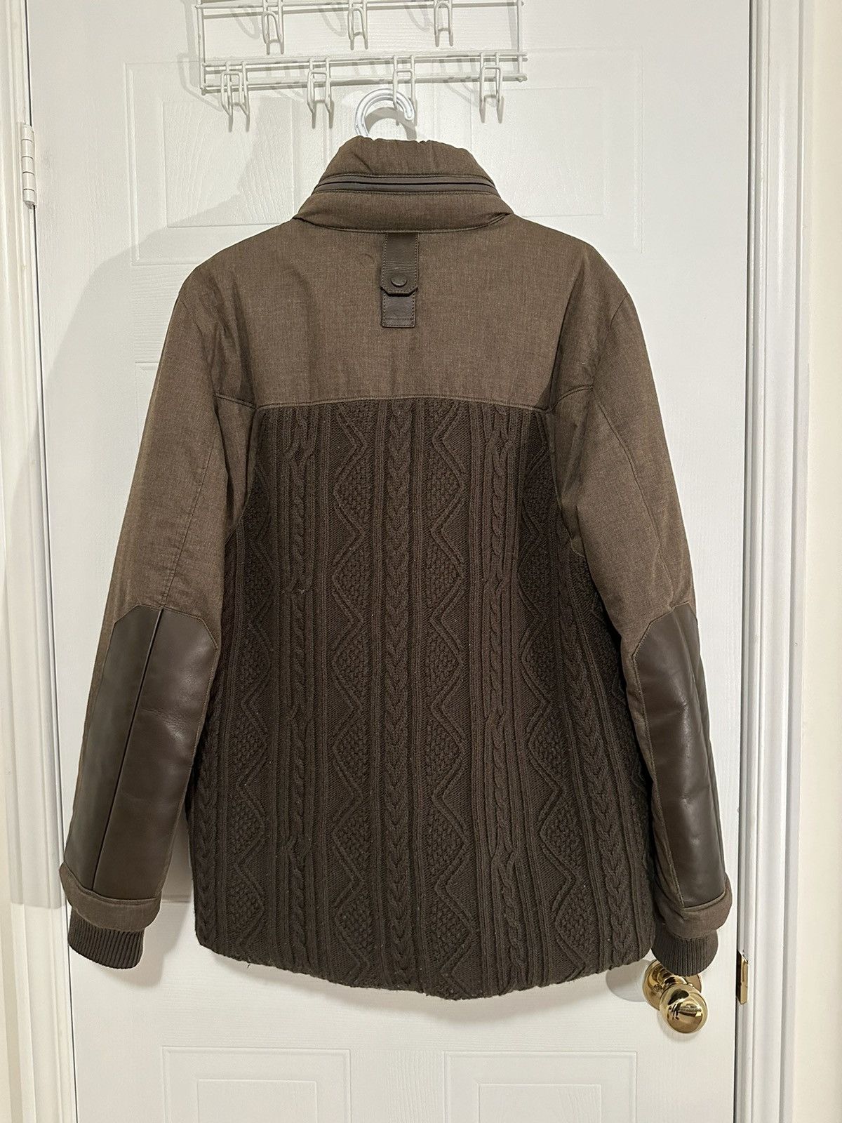 Moncler × White Mountaineering Moncler x White Mountaineering Cableknit Down Jacket Size US L / EU 52-54 / 3 - 2 Thumbnail