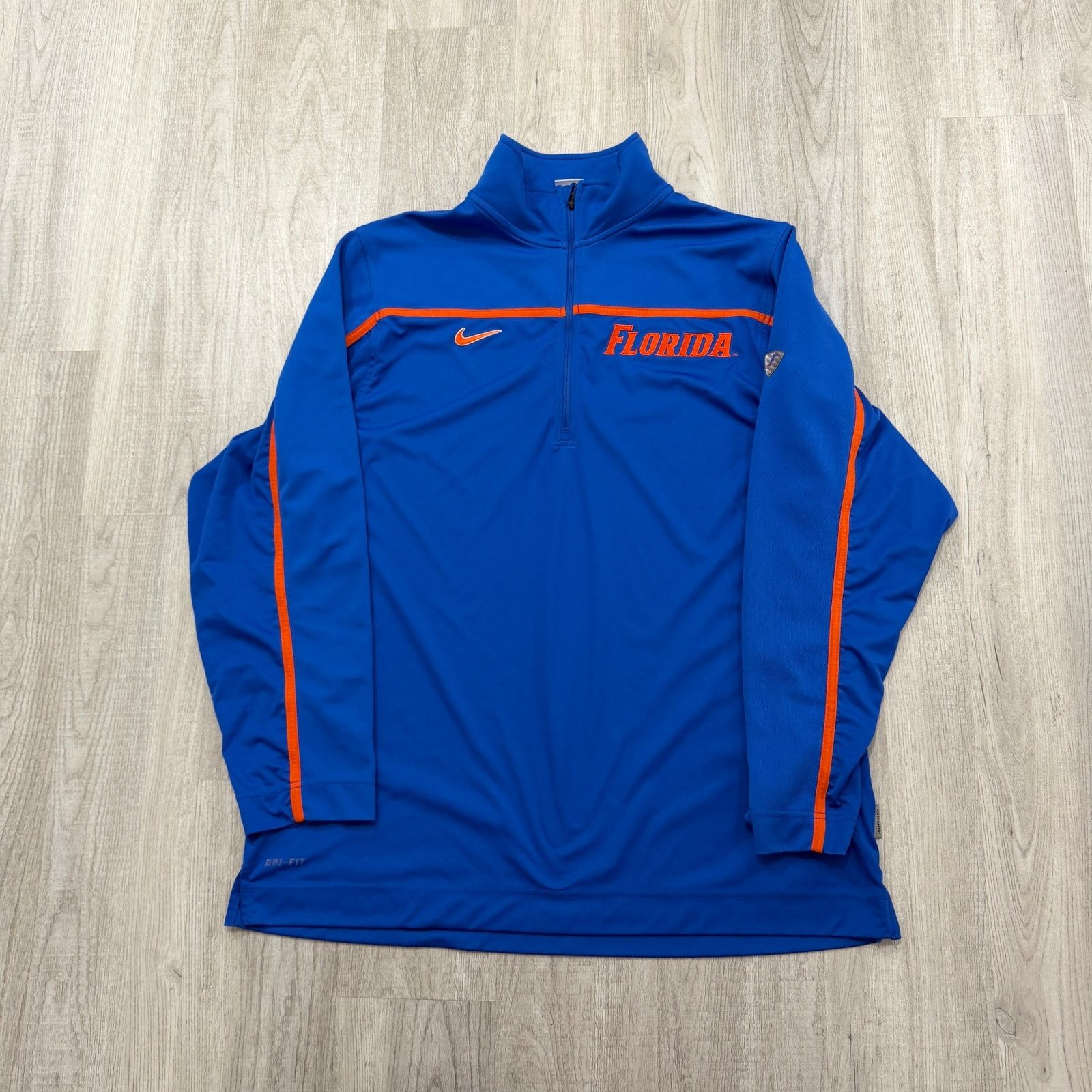 Nike Nike Elite Florida Gators 1/4 Zip Pullover Extra Large Size US XL / EU 56 / 4 - 1 Thumbnail