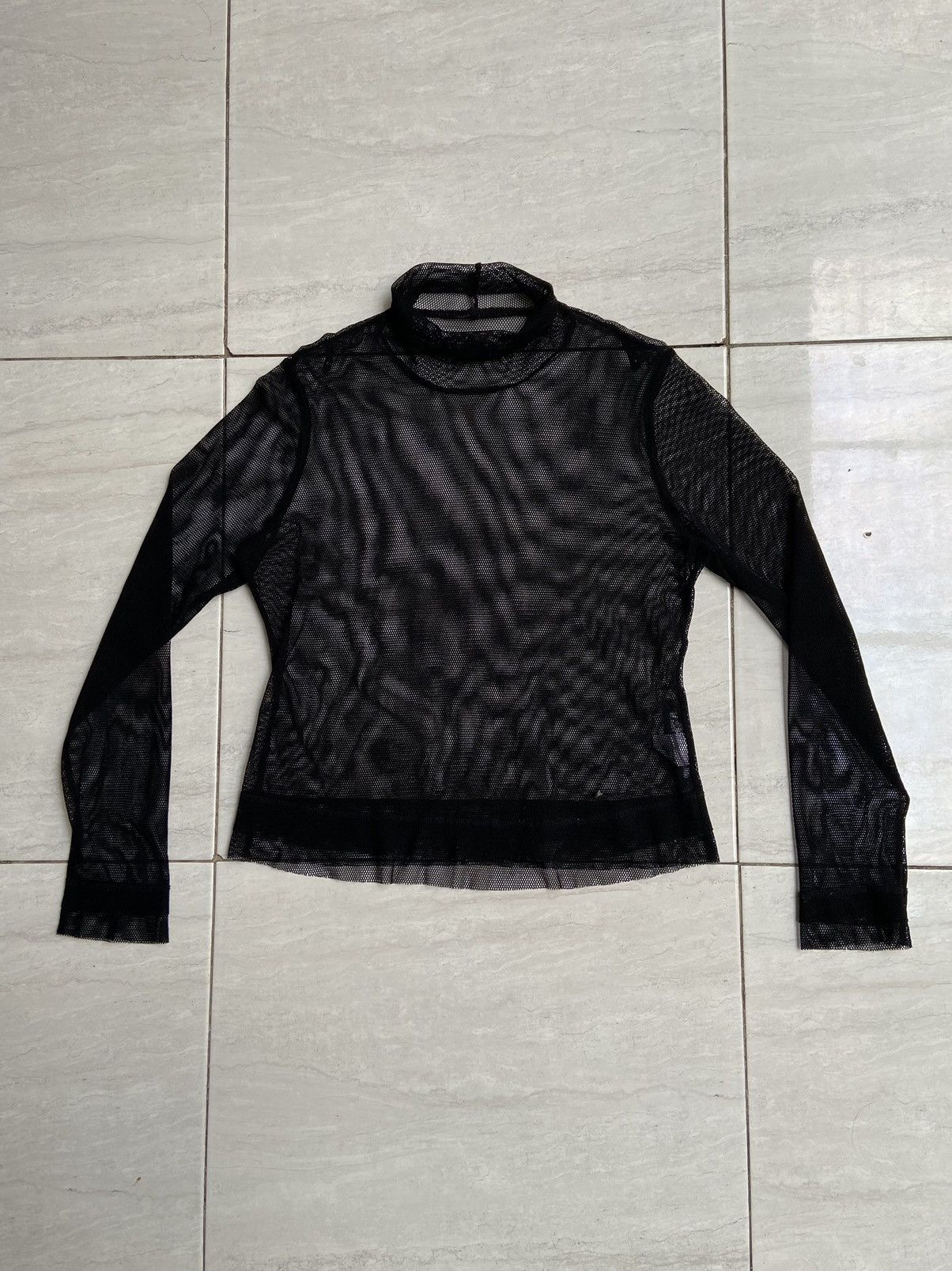Designer × Japanese Brand ETERNALLY BLAZE Black Mesh T-shirt Size US S / EU 44-46 / 1 - 1 Thumbnail