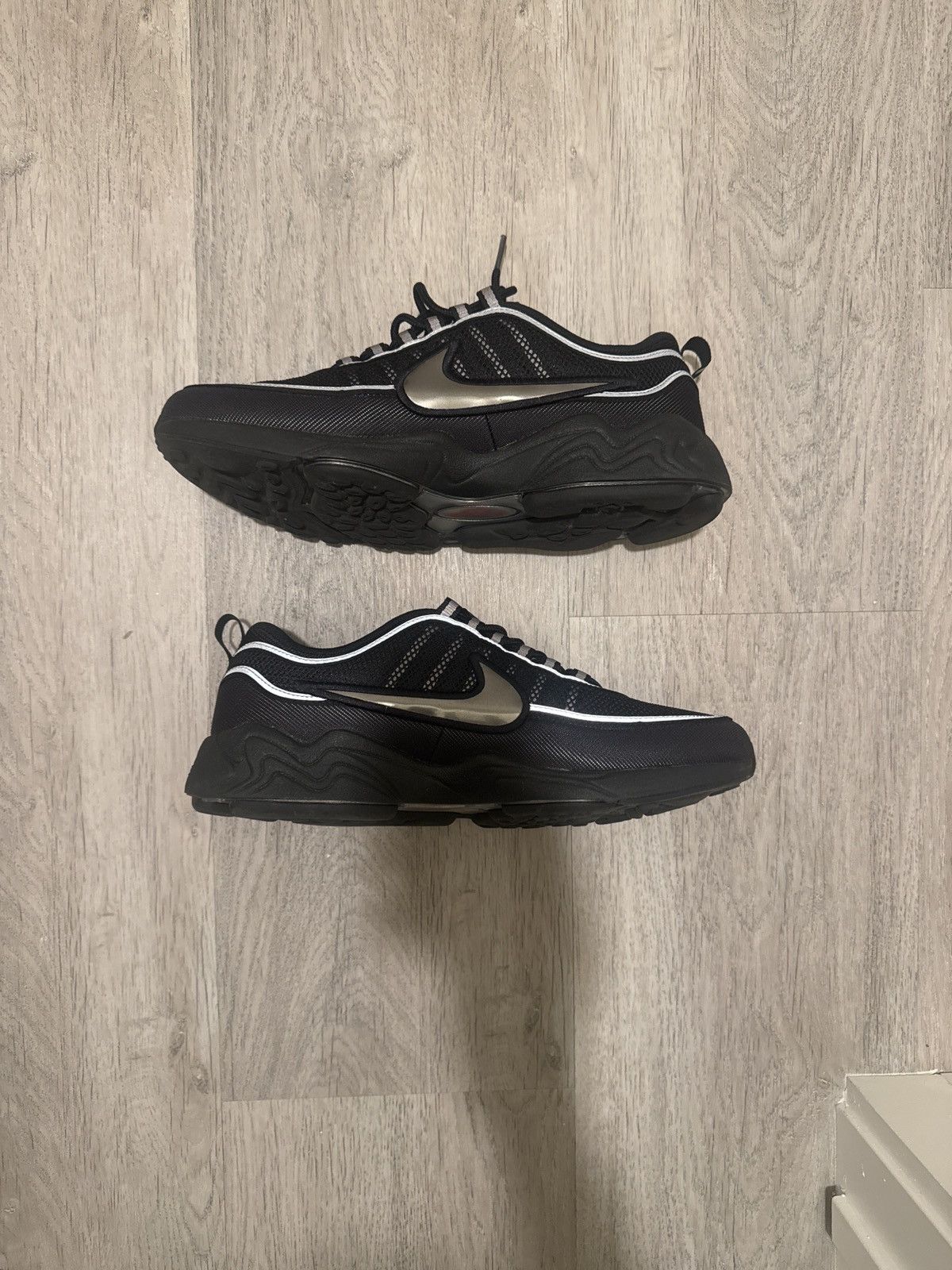 Nike Nike Spiridon Black Size US 11.5 / EU 44-45 - 5 Thumbnail