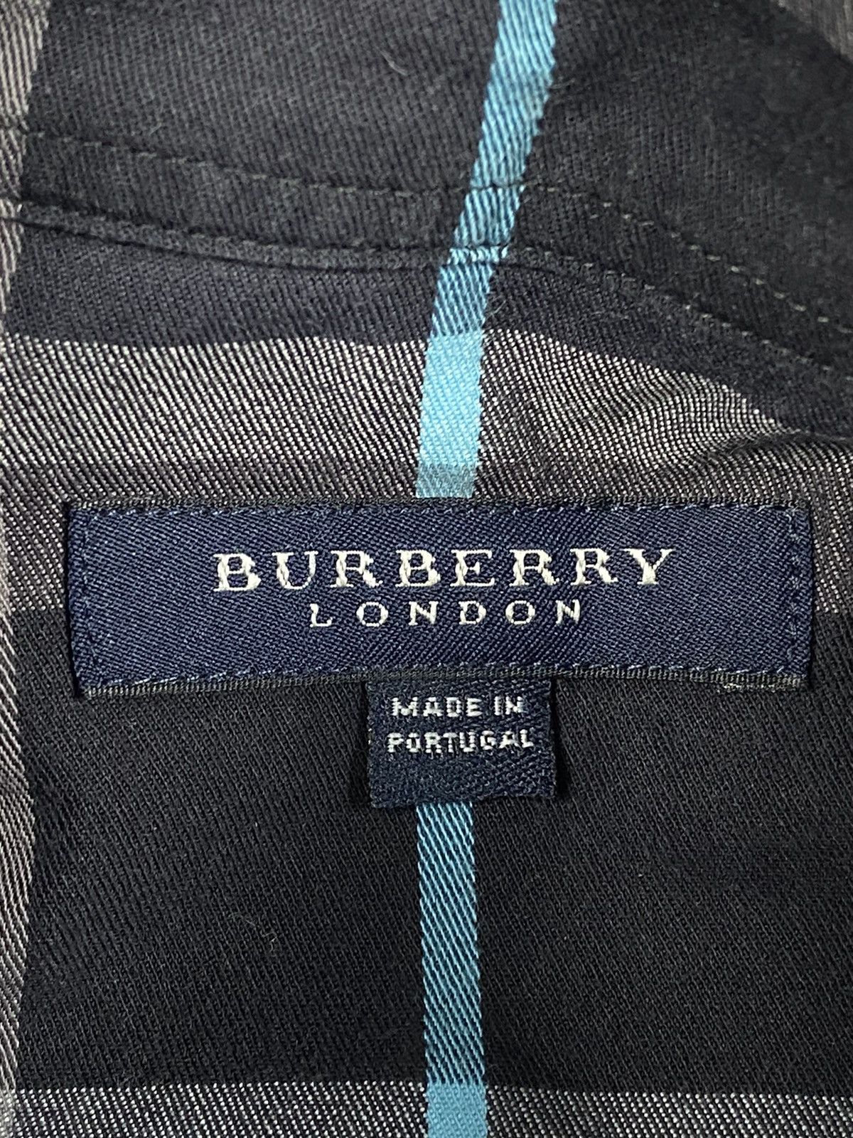 Burberry Vintage Burberry Plaid Nova Check Luxury Button Up Shirt og Size M / US 6-8 / IT 42-44 - 8 Thumbnail