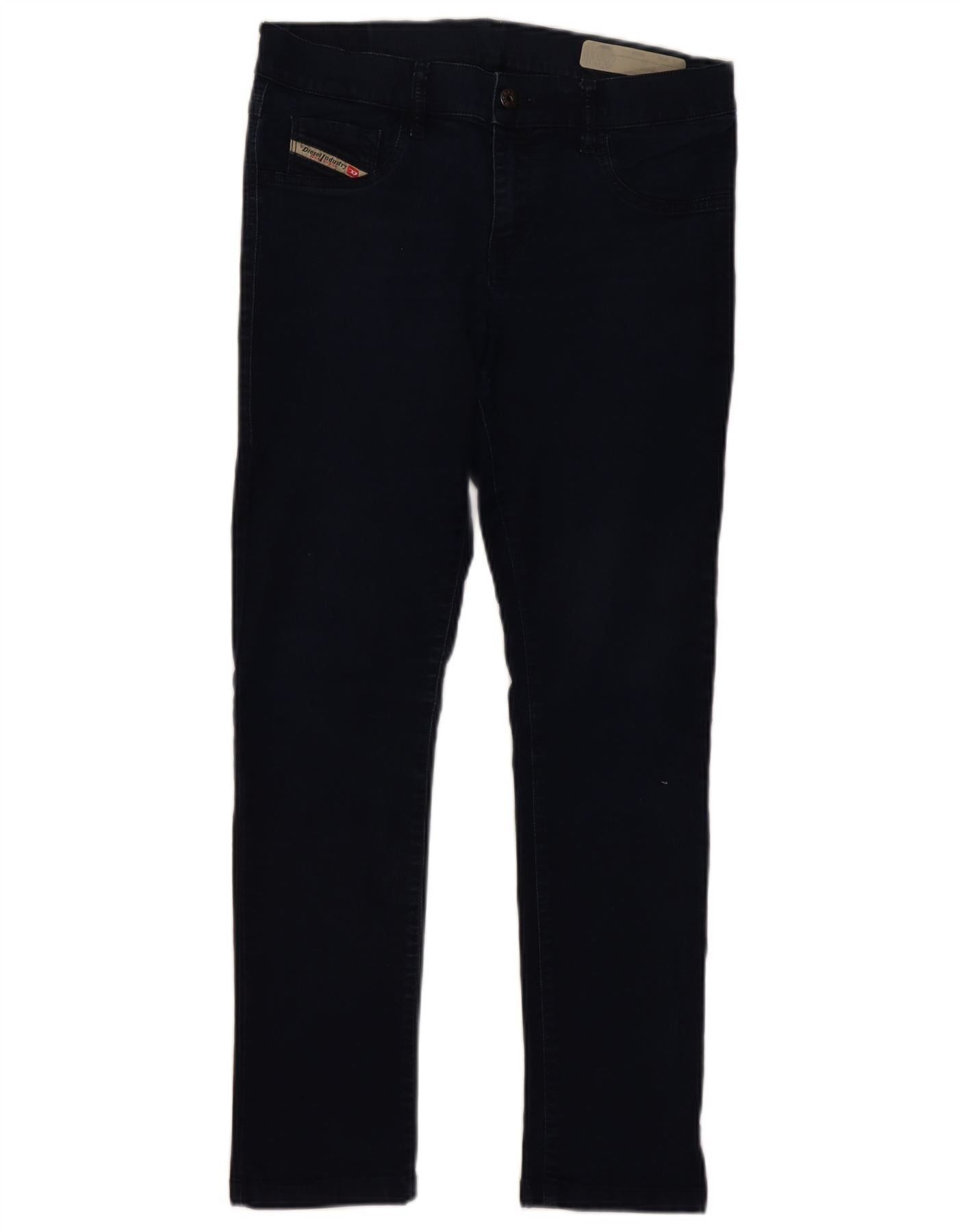 Diesel Womens Slim Jeans W32 L28 Navy Blue Cotton Size 24" / US 00 / IT 34 - 1 Thumbnail