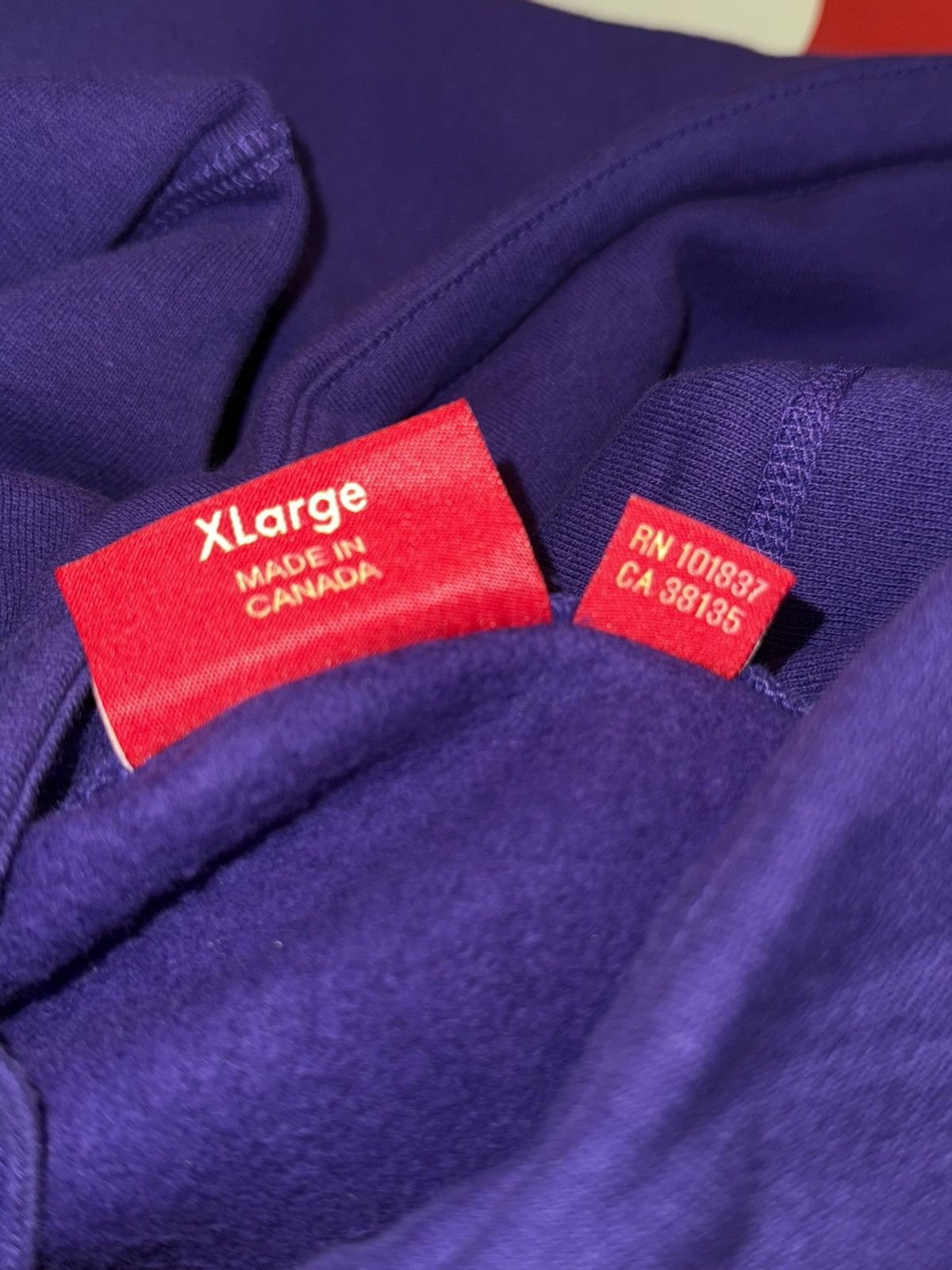 Supreme SS20 Supreme Motion Logo Hooded Sweatshirt Purple Size US XL / EU 56 / 4 - 7 Thumbnail
