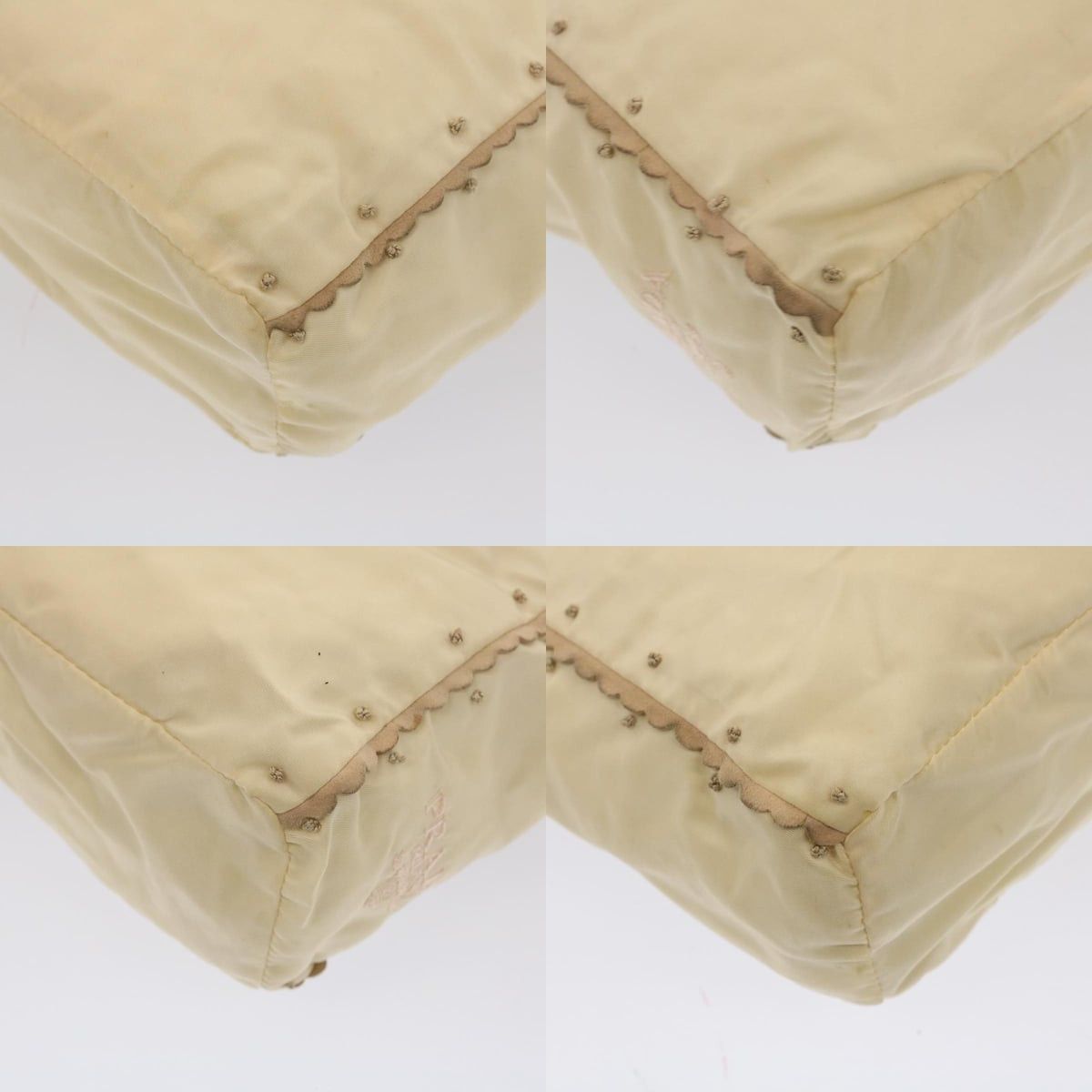 Prada PRADA Tote Bag Nylon Beige Size ONE SIZE - 10 Thumbnail