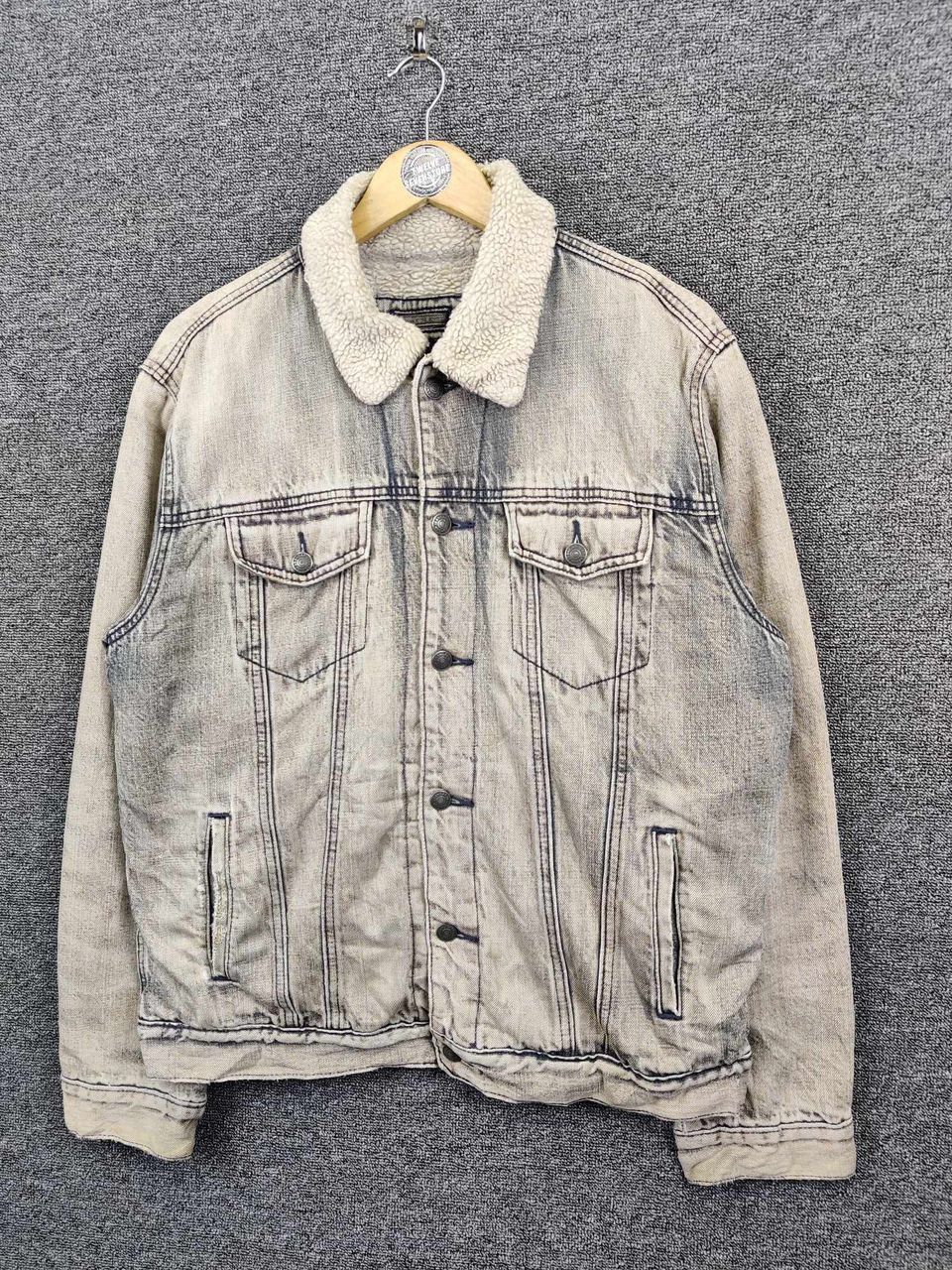 Gap Vintage Gap Sherpa Denim Jacket Size US M / EU 48-50 / 2 - 2 Thumbnail