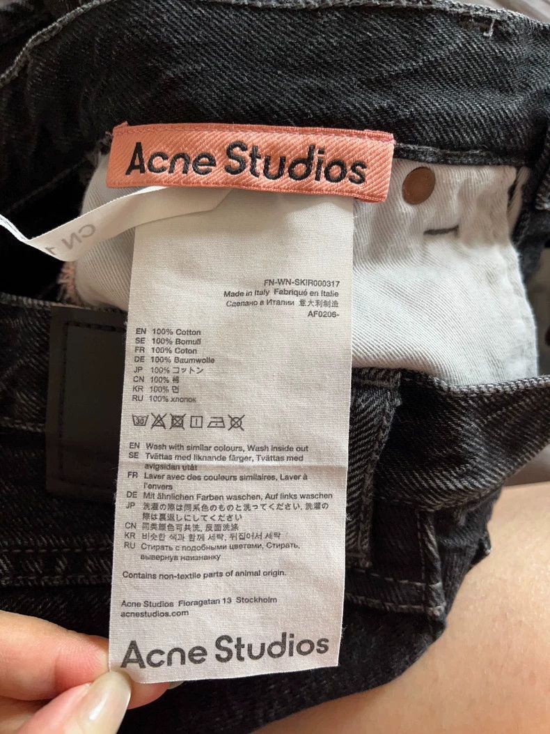 Acne Studios Acne Studios denim skirt Size 42" / US 20 - 7 Thumbnail