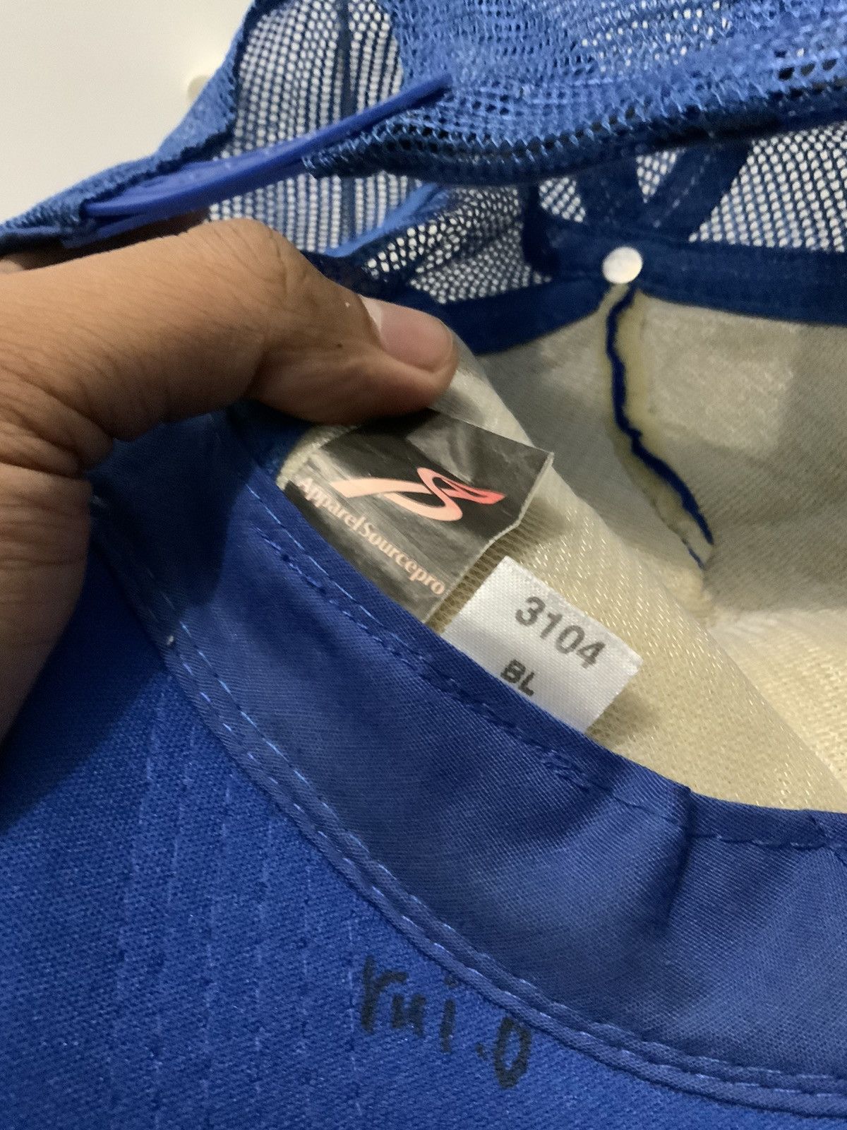 Japanese Brand Nishihara Higashi J.H.S Blue Trucker Hat Cap Size ONE SIZE - 11 Thumbnail