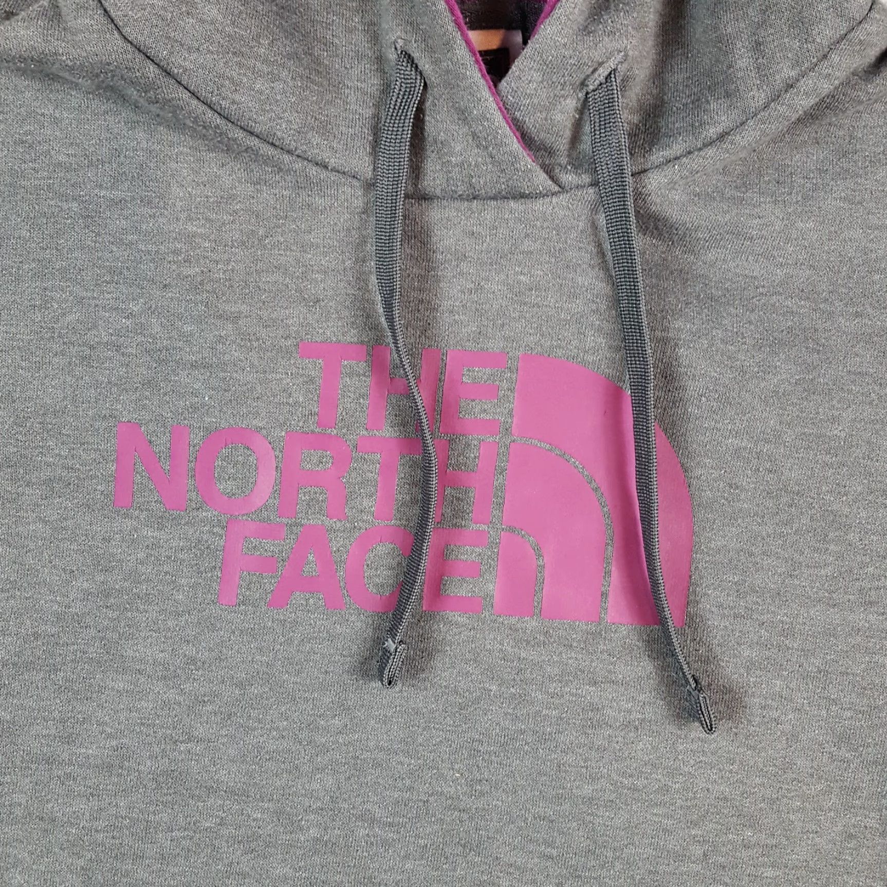 The North Face VINTAGE The North Face Purple Logo Hoodie Women's M Fleece Hooded Sweatshirt Pullover Size M / US 6-8 / IT 42-44 - 3 Thumbnail