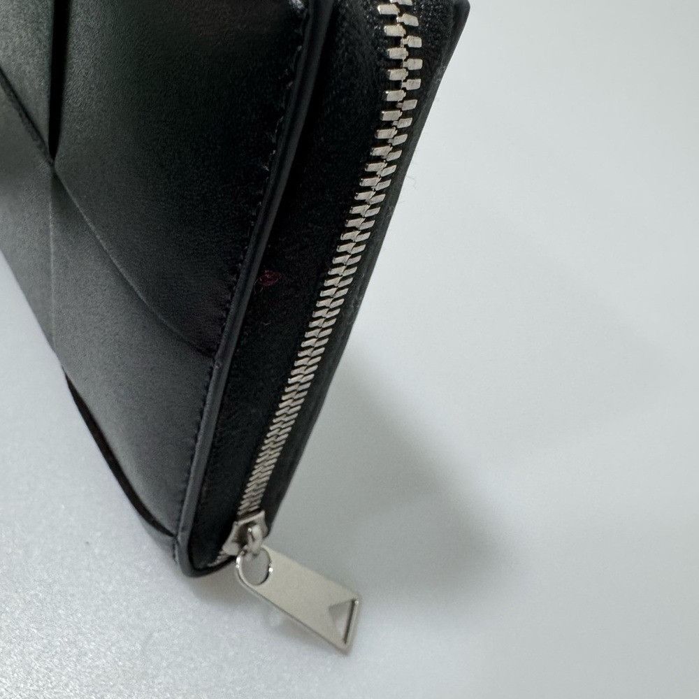 Bottega Veneta Bottega Veneta Cassette Zip Around Wallet Black Size ONE SIZE - 5 Thumbnail