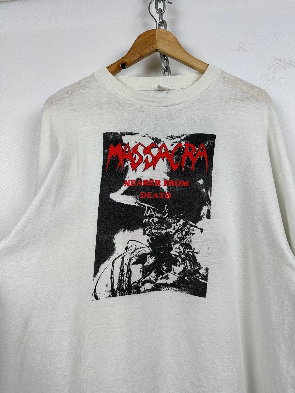Band Tees Vintage Massacra Nearer From Death Metal Band T-Shirt Size US XXL / EU 58 / 5 - 10 Thumbnail