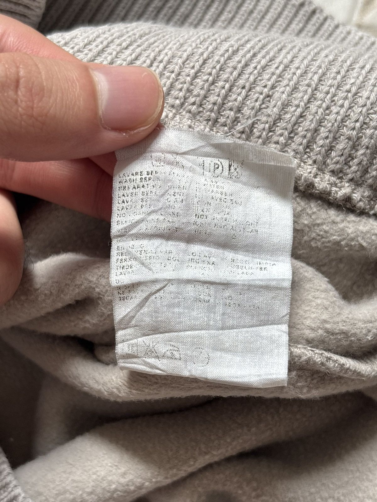 Stone Island AW06 STONE ISLAND DENIMS QUARTER ZIP FLEECE SWEATSHIRT (S) Size US S / EU 44-46 / 1 - 11 Thumbnail